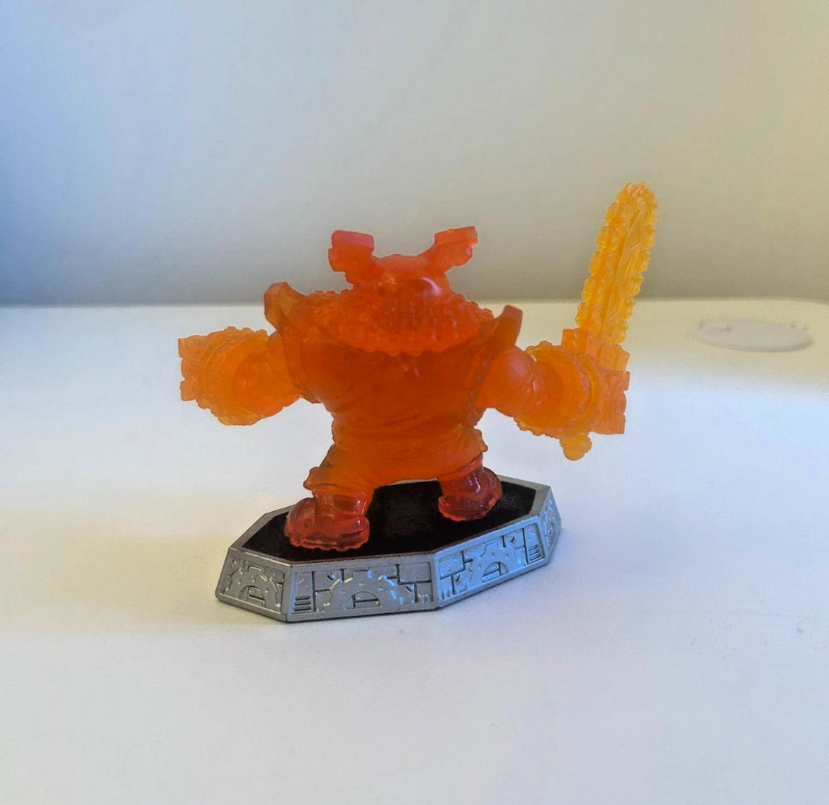 Skylanders Imaginators Rare Clear Orange Chain Reaction Sensei Figure