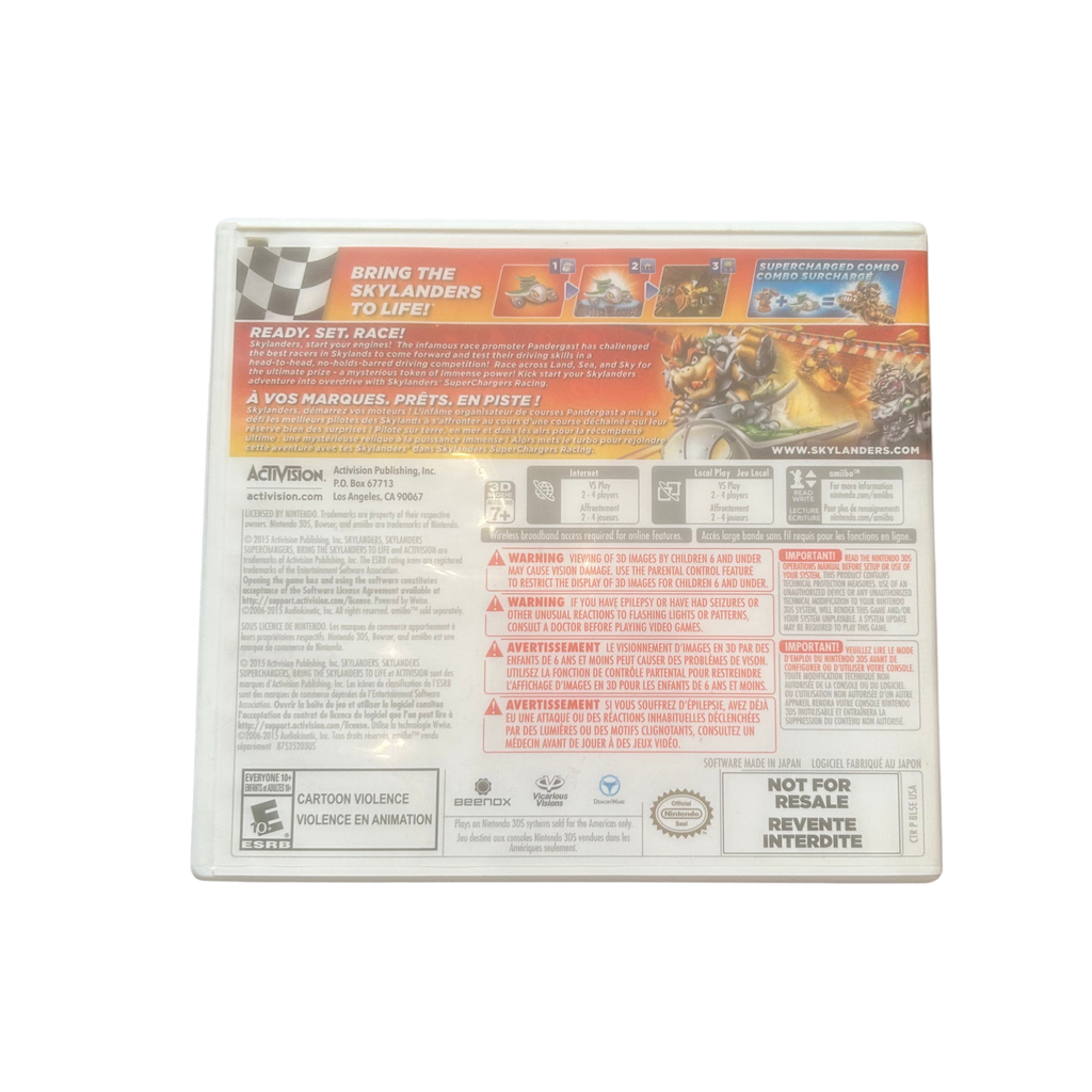 Skylanders Superchargers Racing 3ds (USA VERSION)