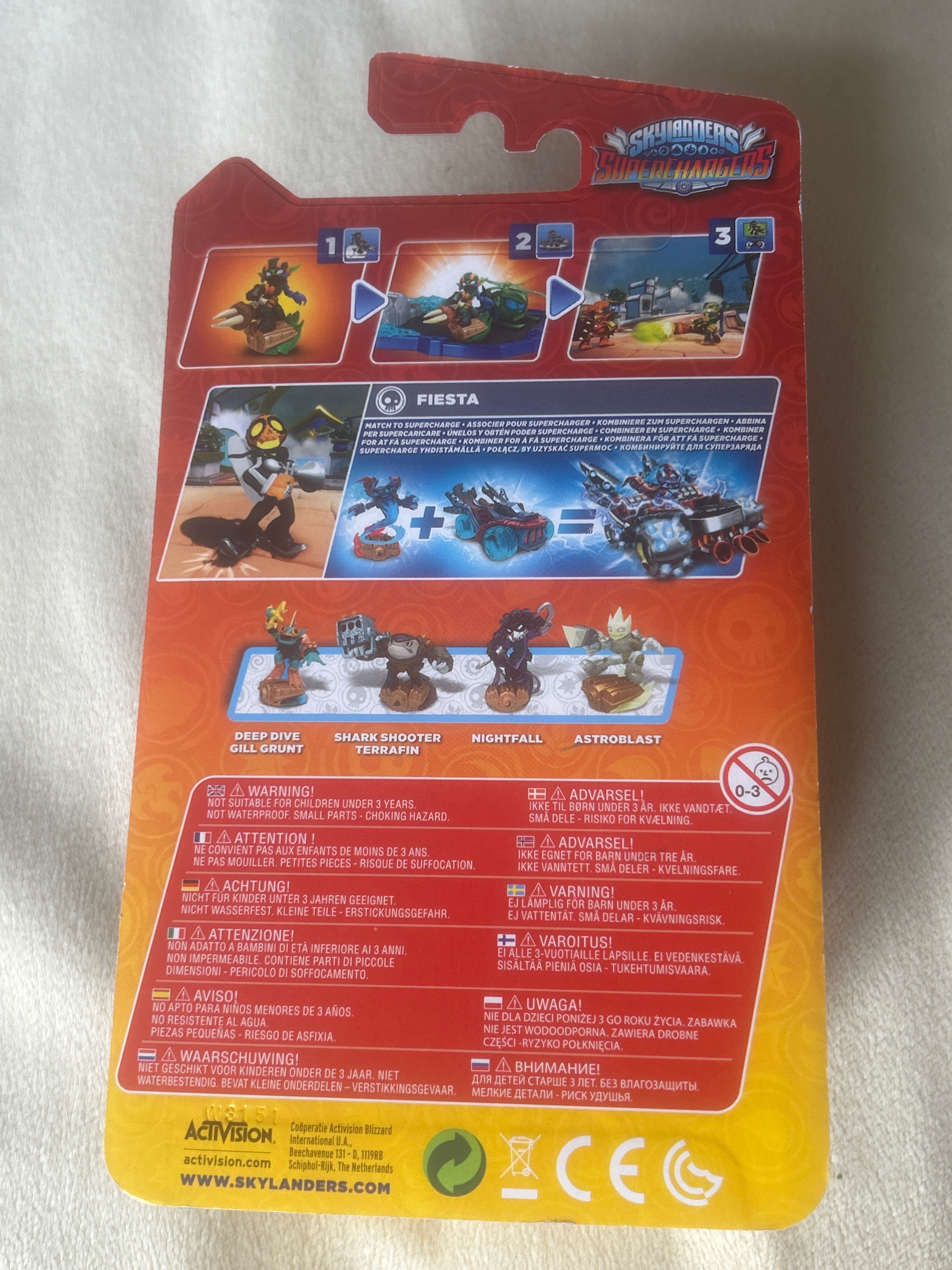 Skylanders Superchargers Fiesta BNIB Special Halloween Edition