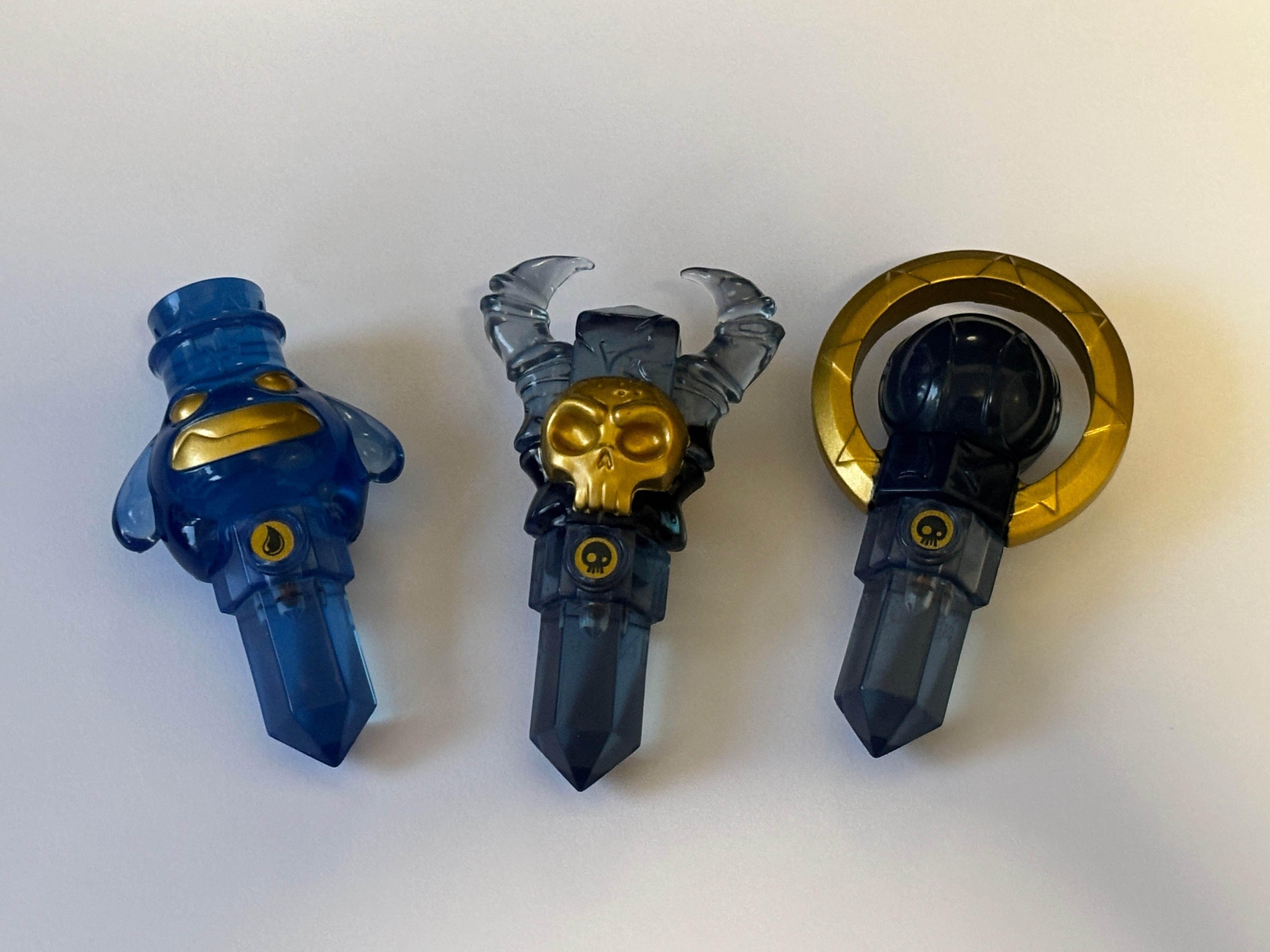 Skylanders Trap Team Legendary Traps Set Undead Skull, Orb, Water Jughead Rare