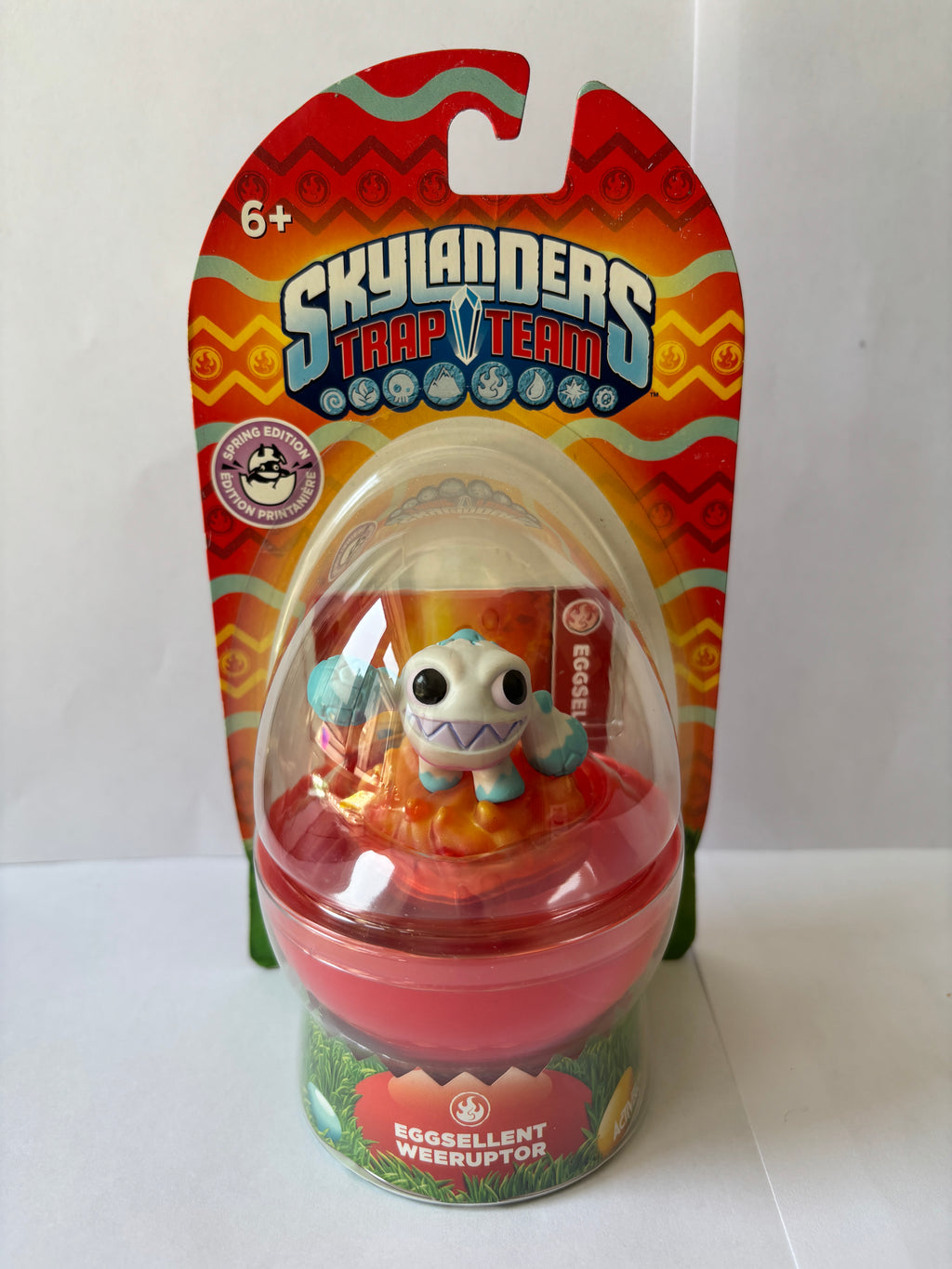 Skylanders Trap Team Eggsellent Weeruptor Rare Spring Edition BNIB
