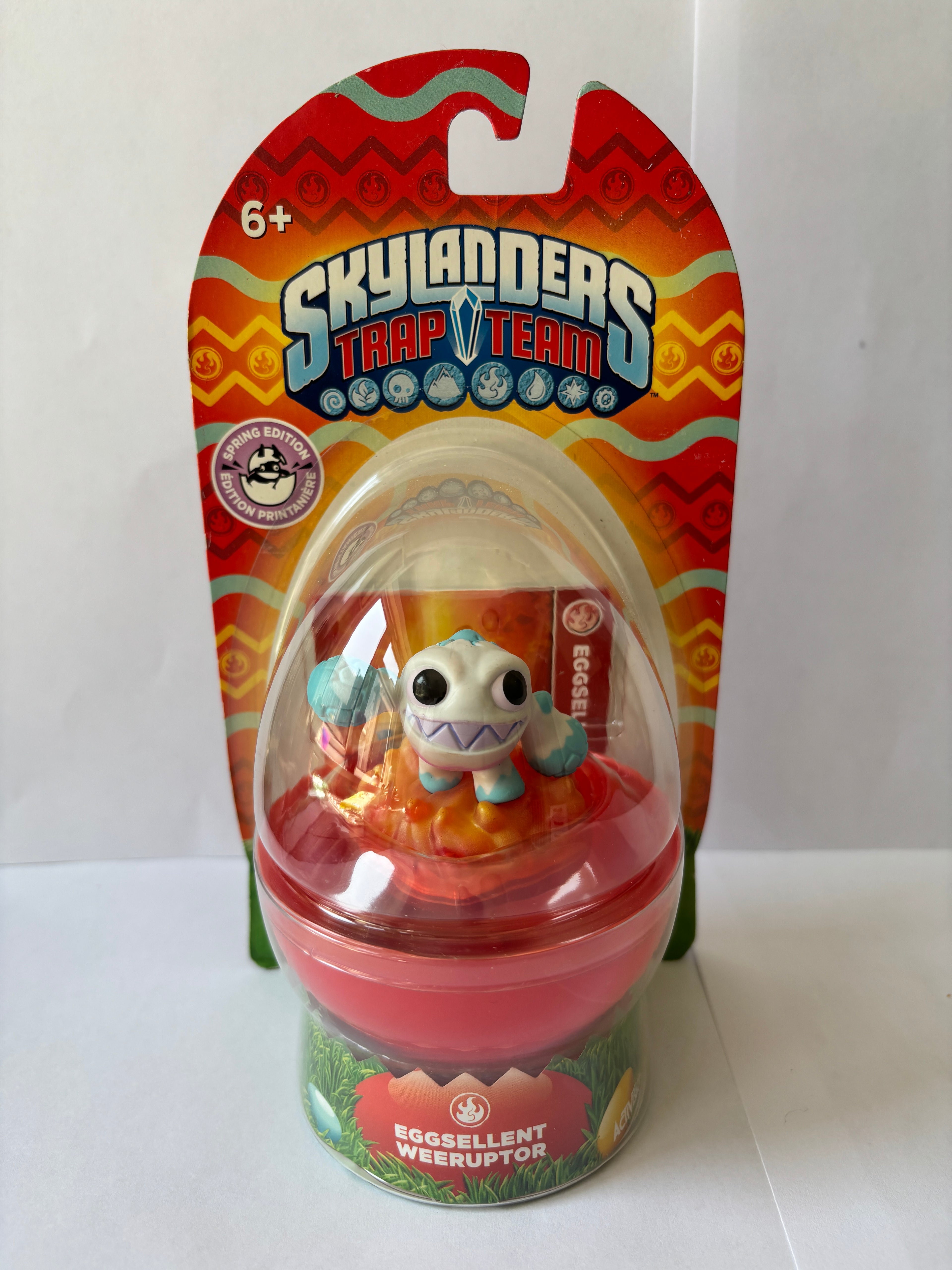 Skylanders Trap Team Eggsellent Weeruptor Rare Spring Edition BNIB