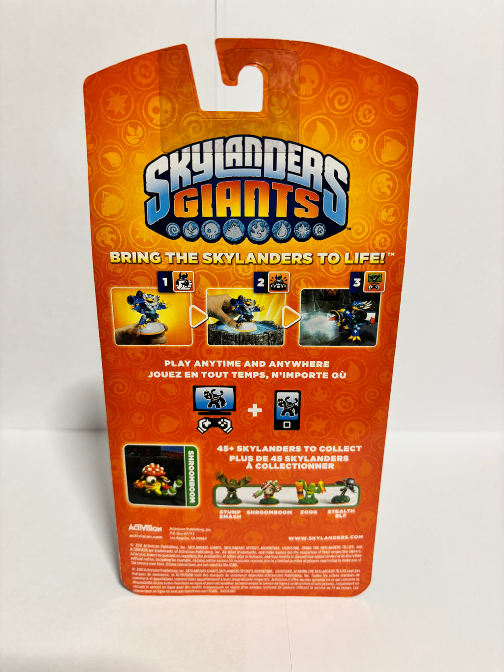 Skylanders Giants Metallic Green Shroom Boom BNIB