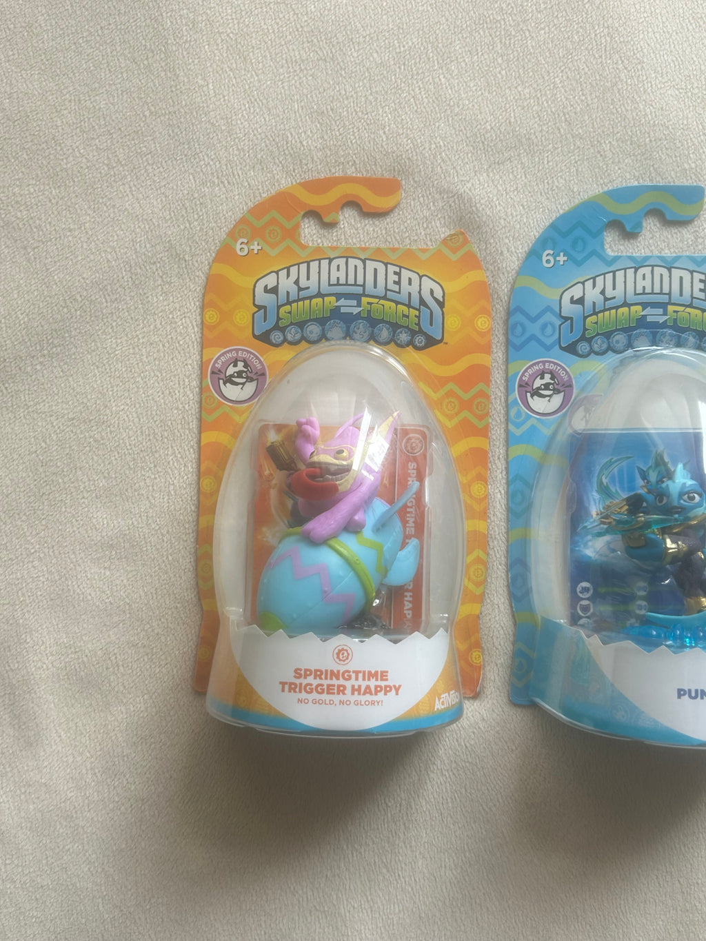Skylanders Swap Force Spring Edition Bundle BNIB Springtime Trigger Happy Punk Shock Fryno New Boxed Trio