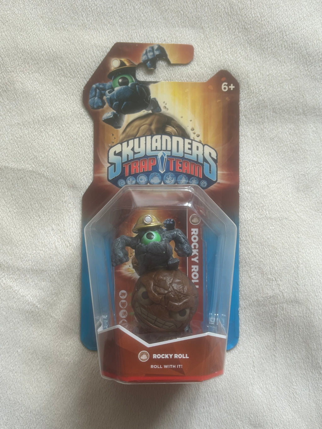 Skylanders Rocky Roll BNIB Trap Team Figure New Boxed