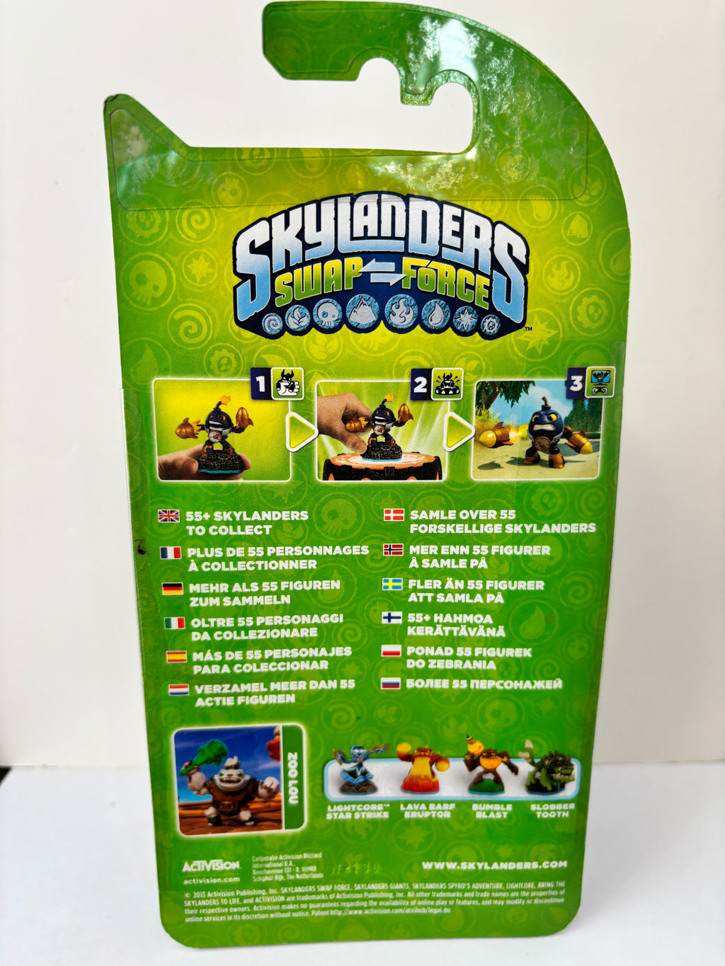 Skylanders Swap Force Zoo Lou New Boxed