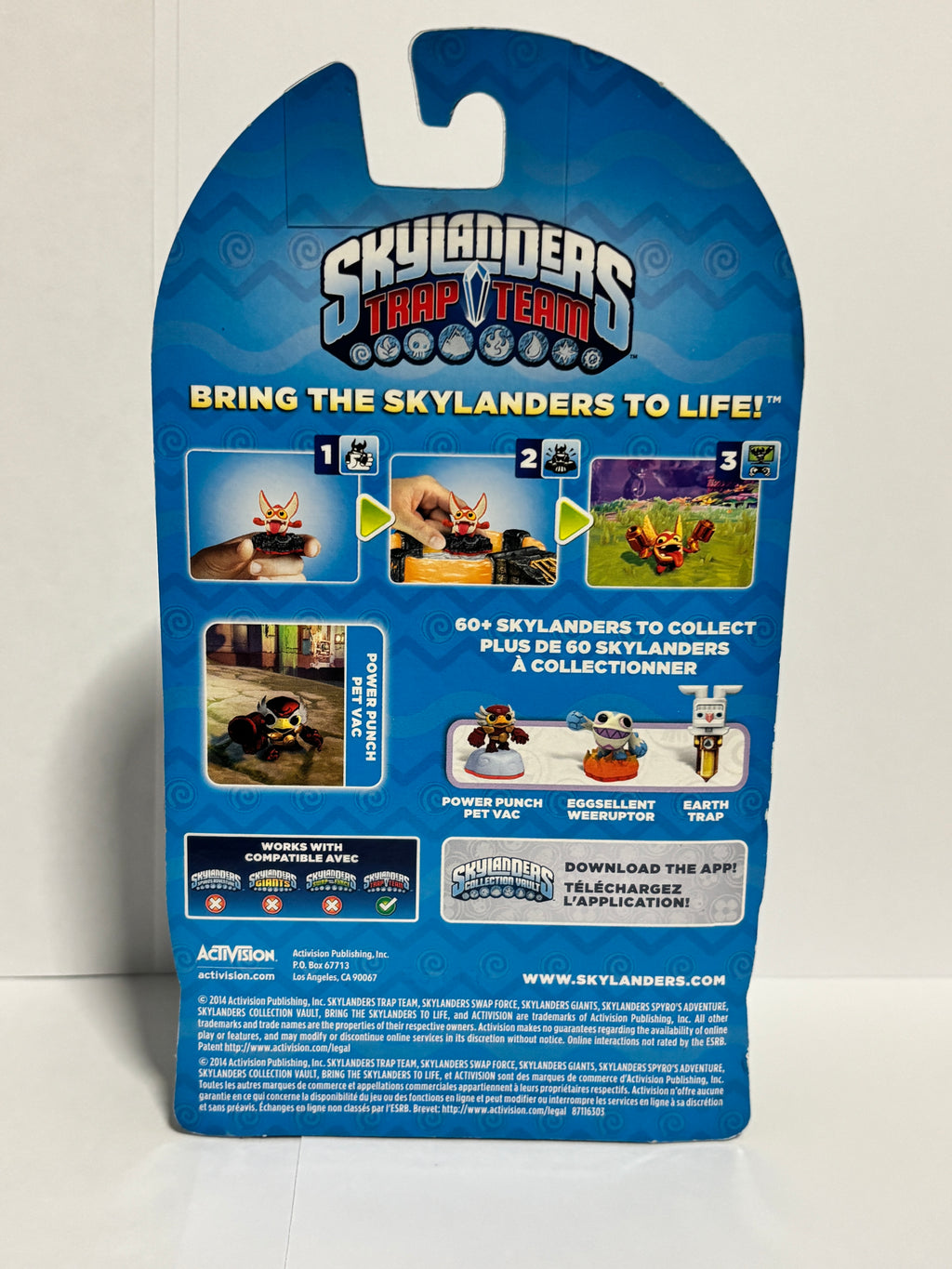 Skylanders Trap Team Power Punch Pet Vac Spring Edition