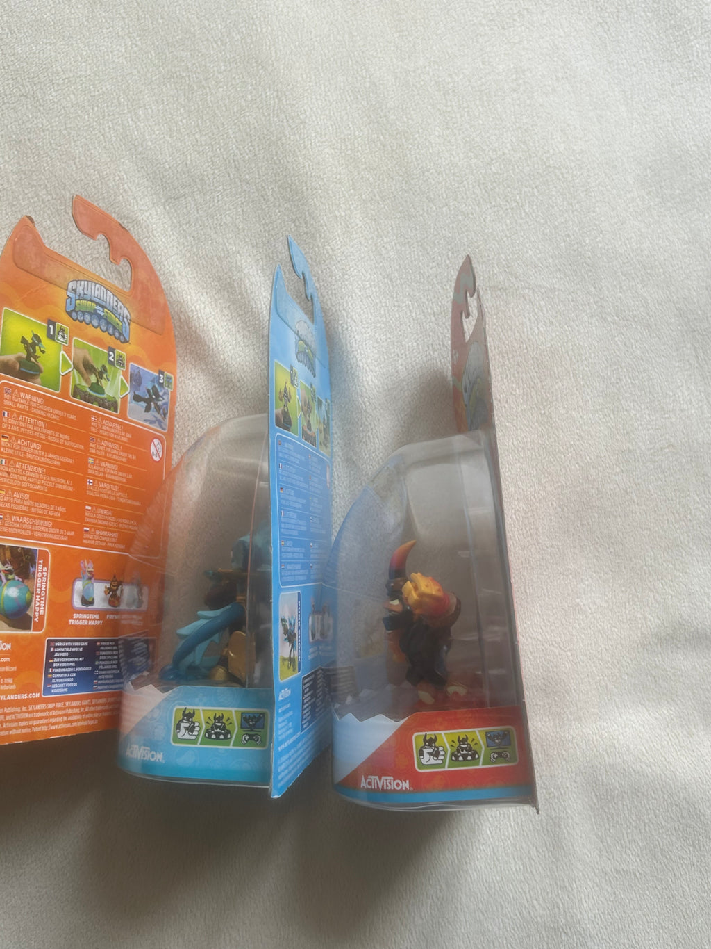 Skylanders Swap Force Spring Edition Bundle BNIB Springtime Trigger Happy Punk Shock Fryno New Boxed Trio