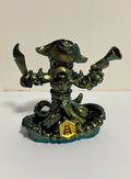 Skylanders Swap Force Figure Metallic Gold Green Wash Buckler Water Element