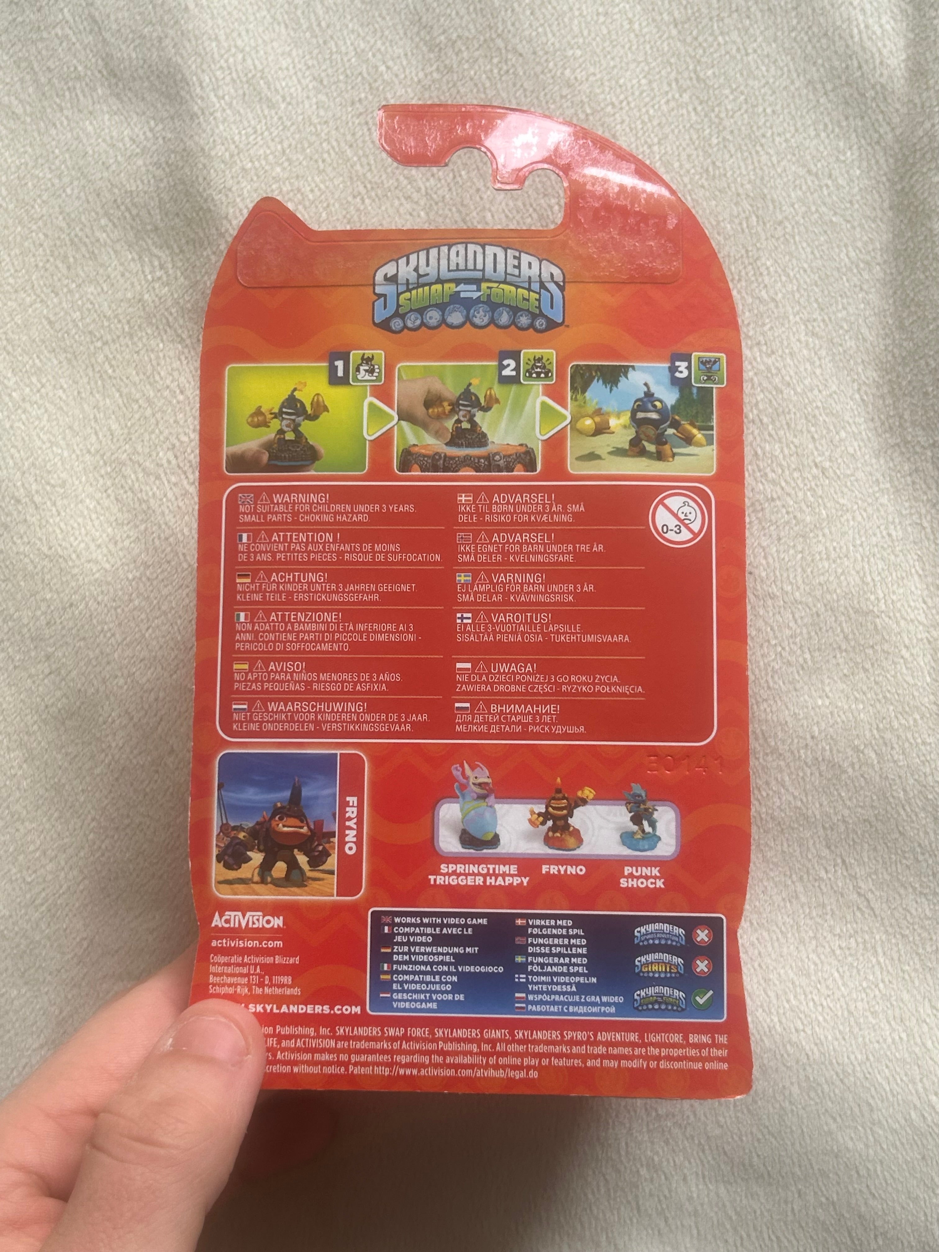 Skylanders Swap Force Spring Edition Fryno New Boxed