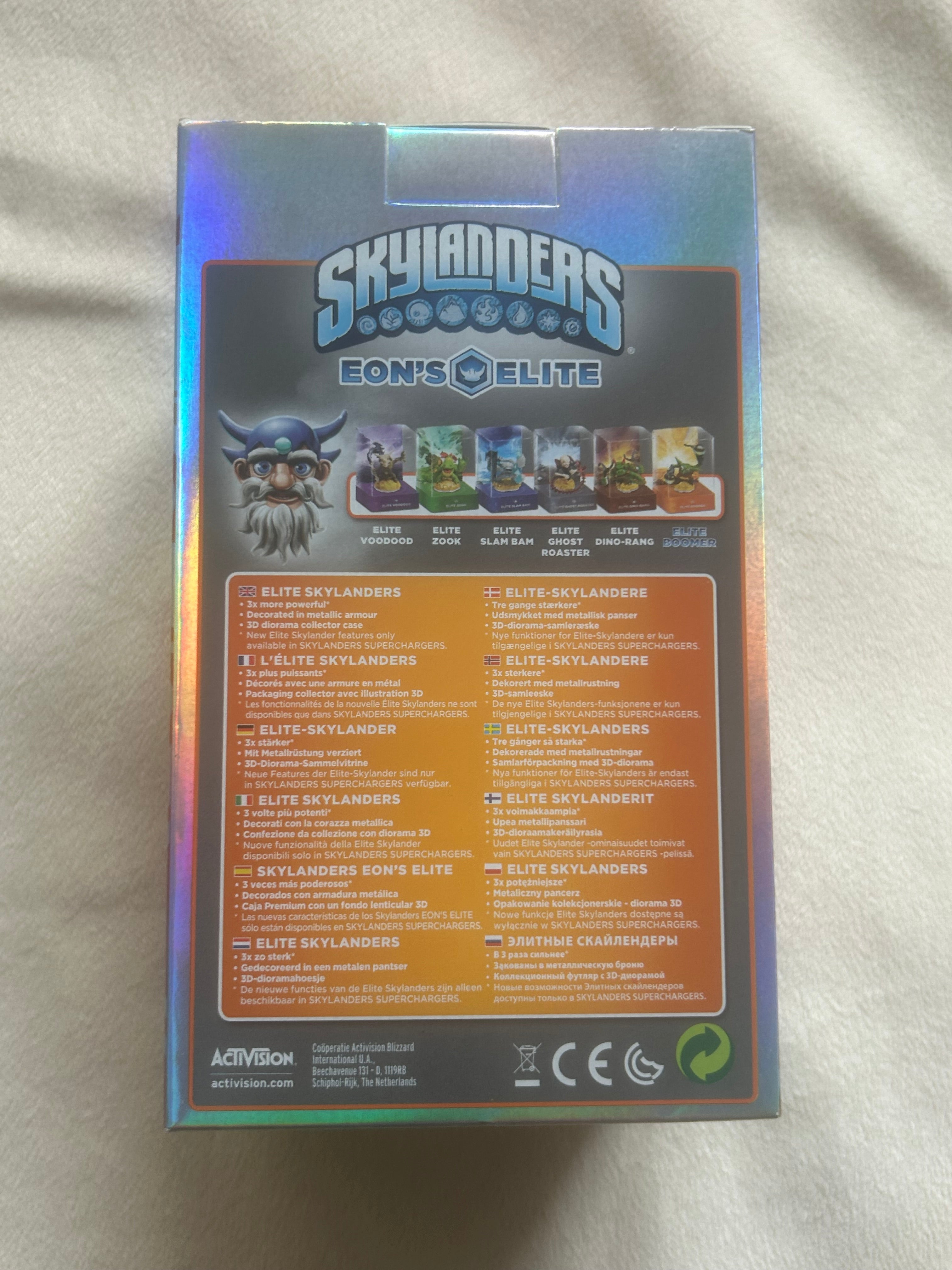 Skylanders Superchargers Eons Elite BNIB Boomer New Boxed