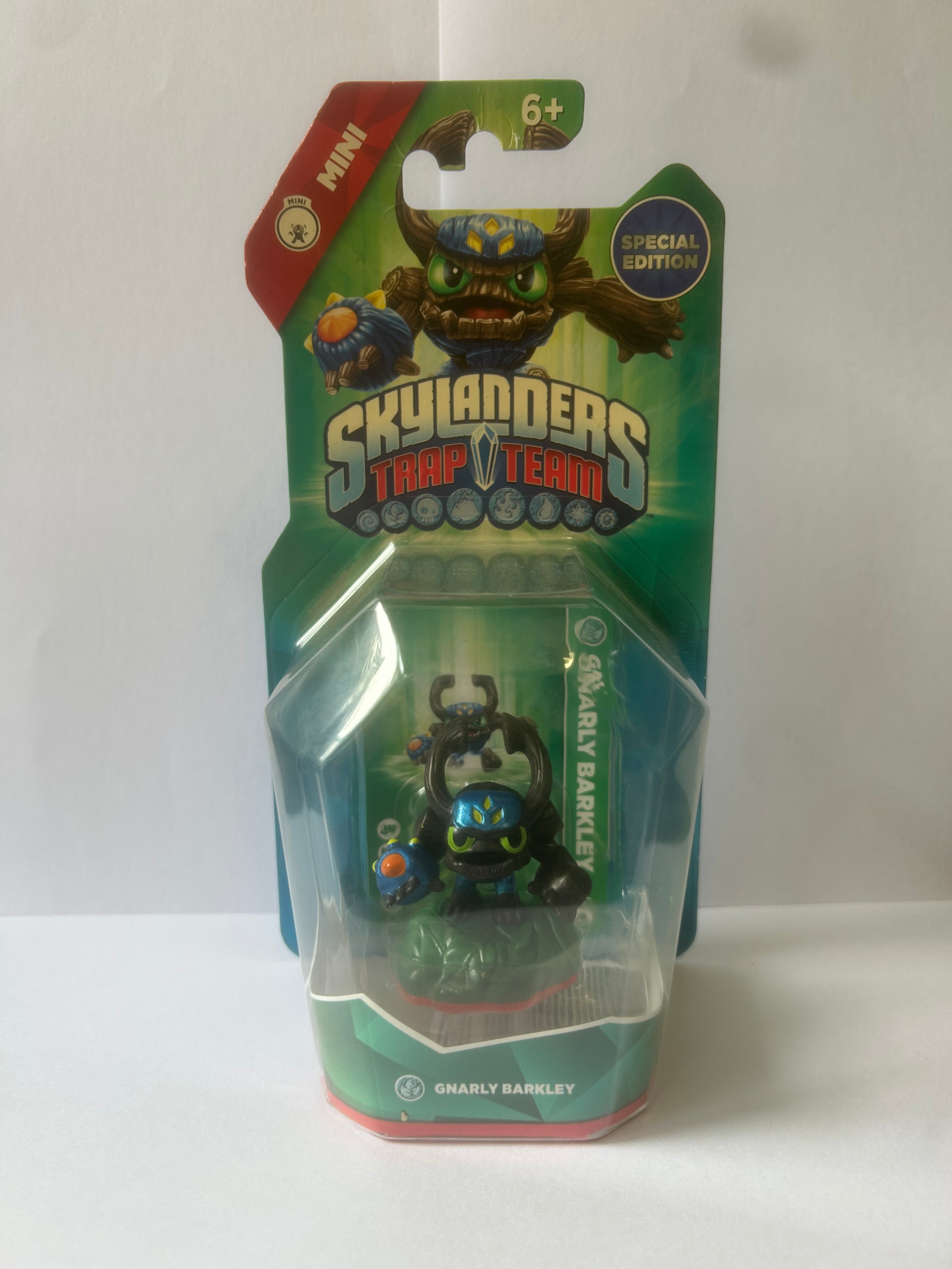 Skylanders Mini Gnarly Barkley Trap Team Figure New Boxed