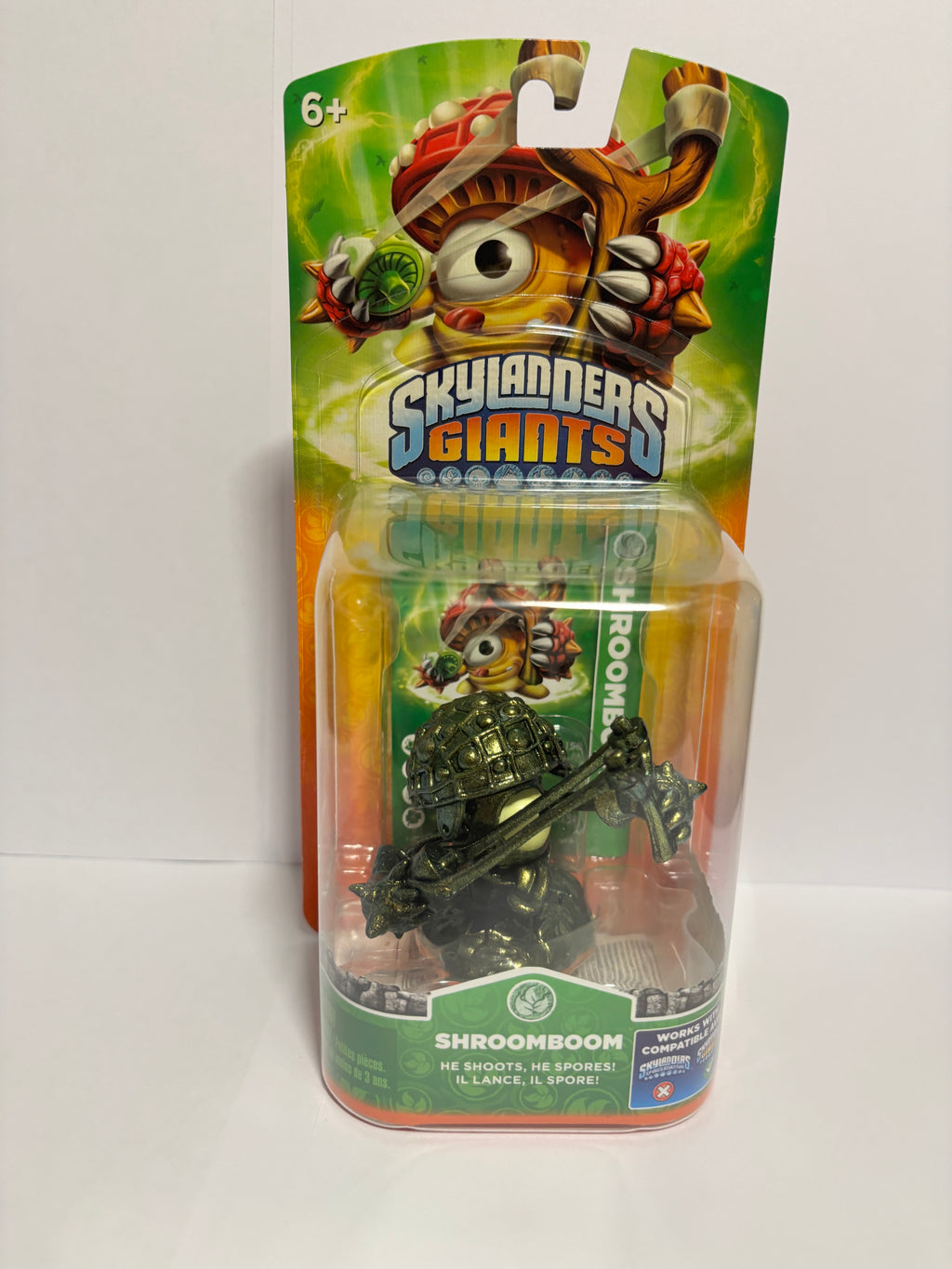 Skylanders Giants Metallic Green Shroom Boom BNIB