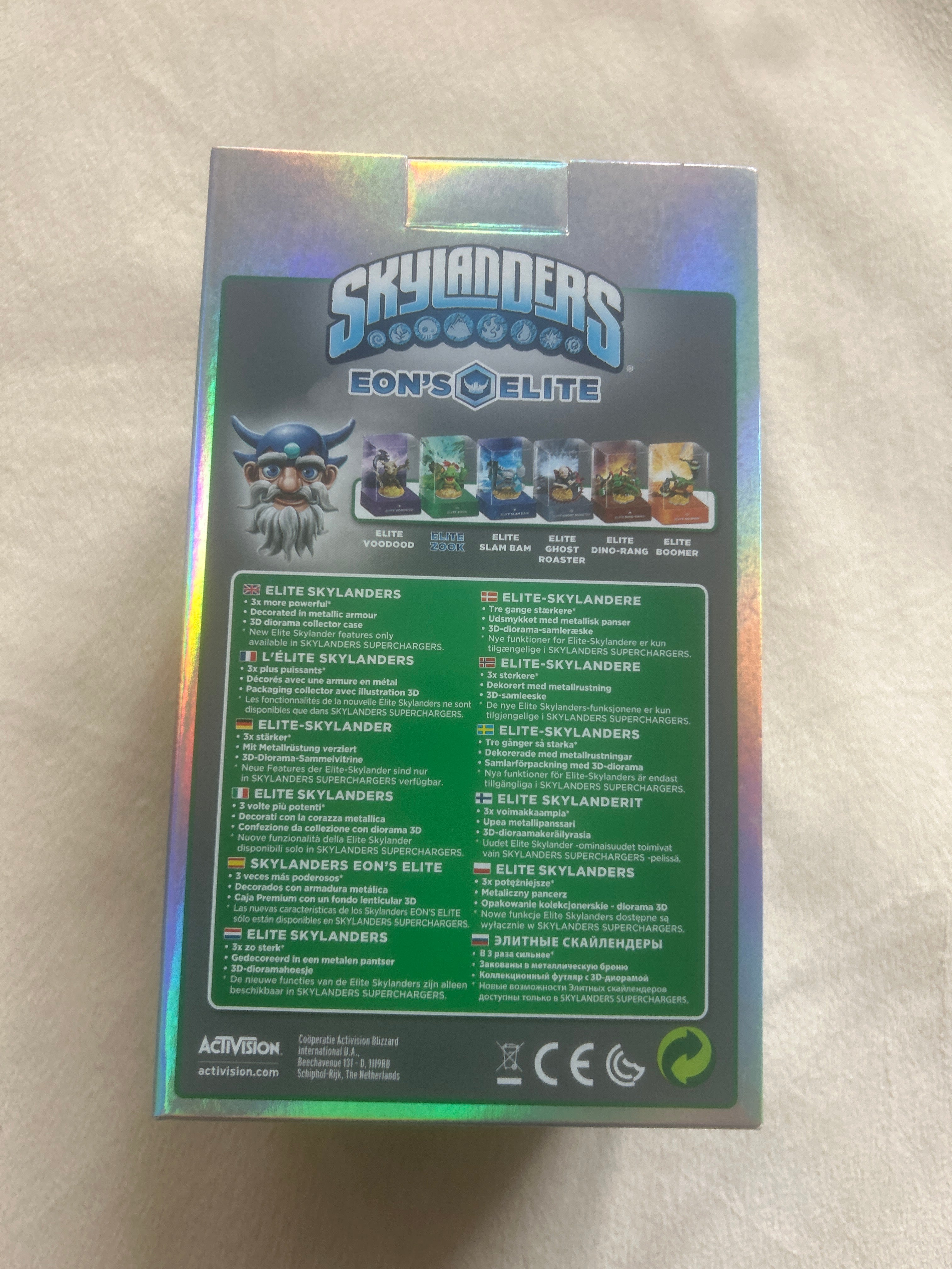Skylanders Superchargers Eons Elite Zook BNIB New Boxed