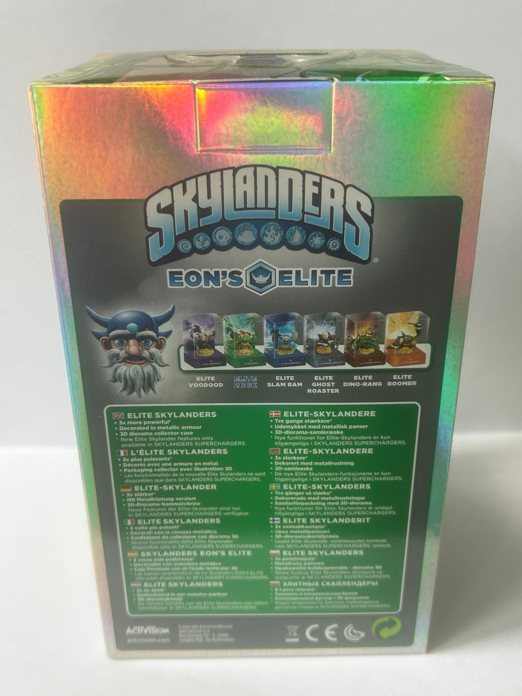 Skylanders Superchargers Eons Elite Zook BNIB New Boxed