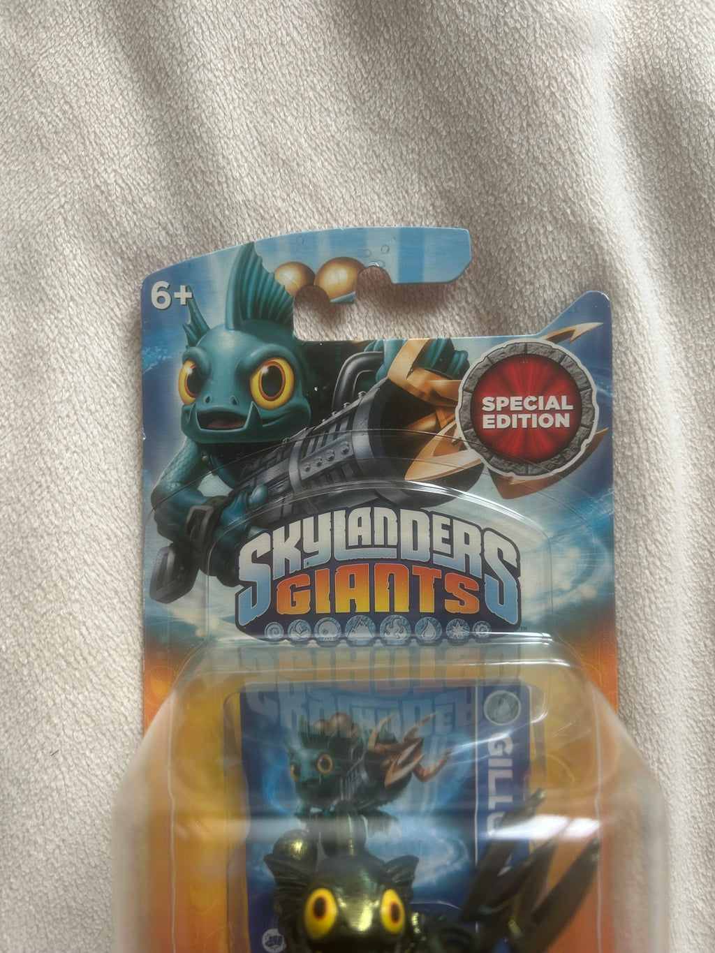 Skylanders Giants Metallic Green Gold Gill Grunt BNIB Rare Special Edition Figure
