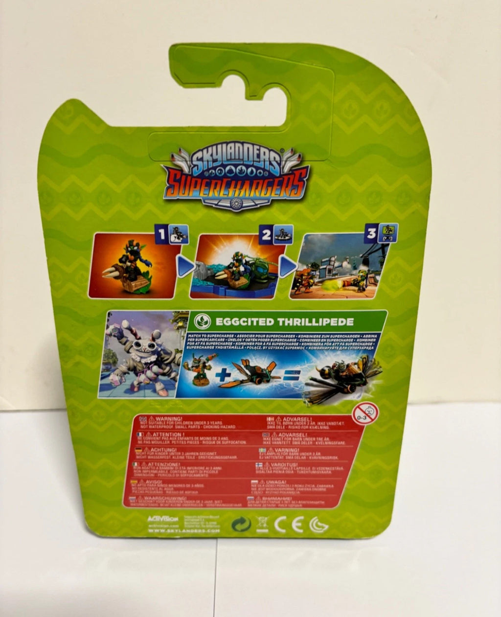Skylanders Superchargers Figure Eggcited Thrillipede New