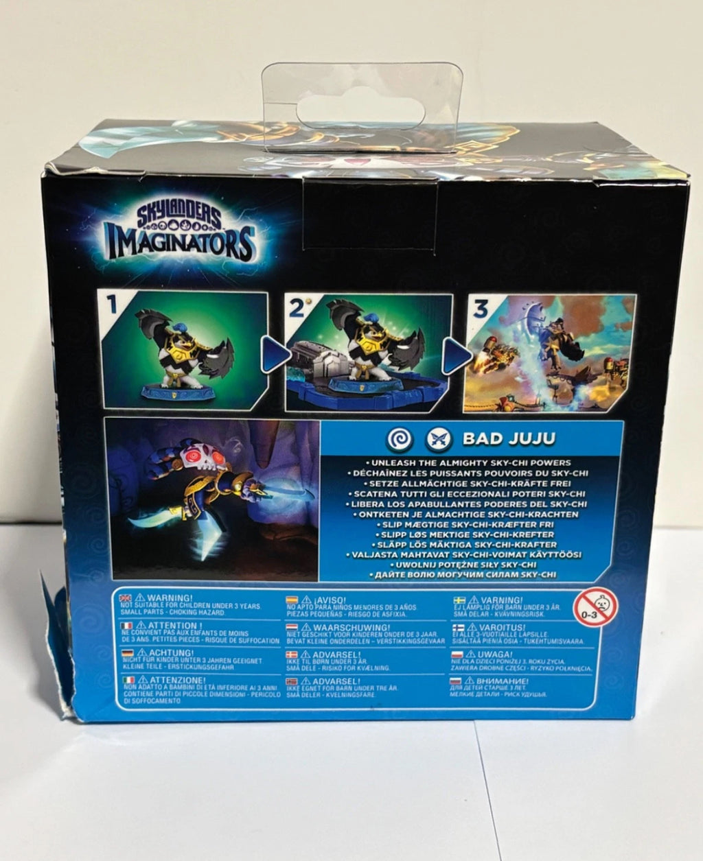 Skylanders Imaginators Villain Sensei Figure Bad Juju Air Element Boxed New