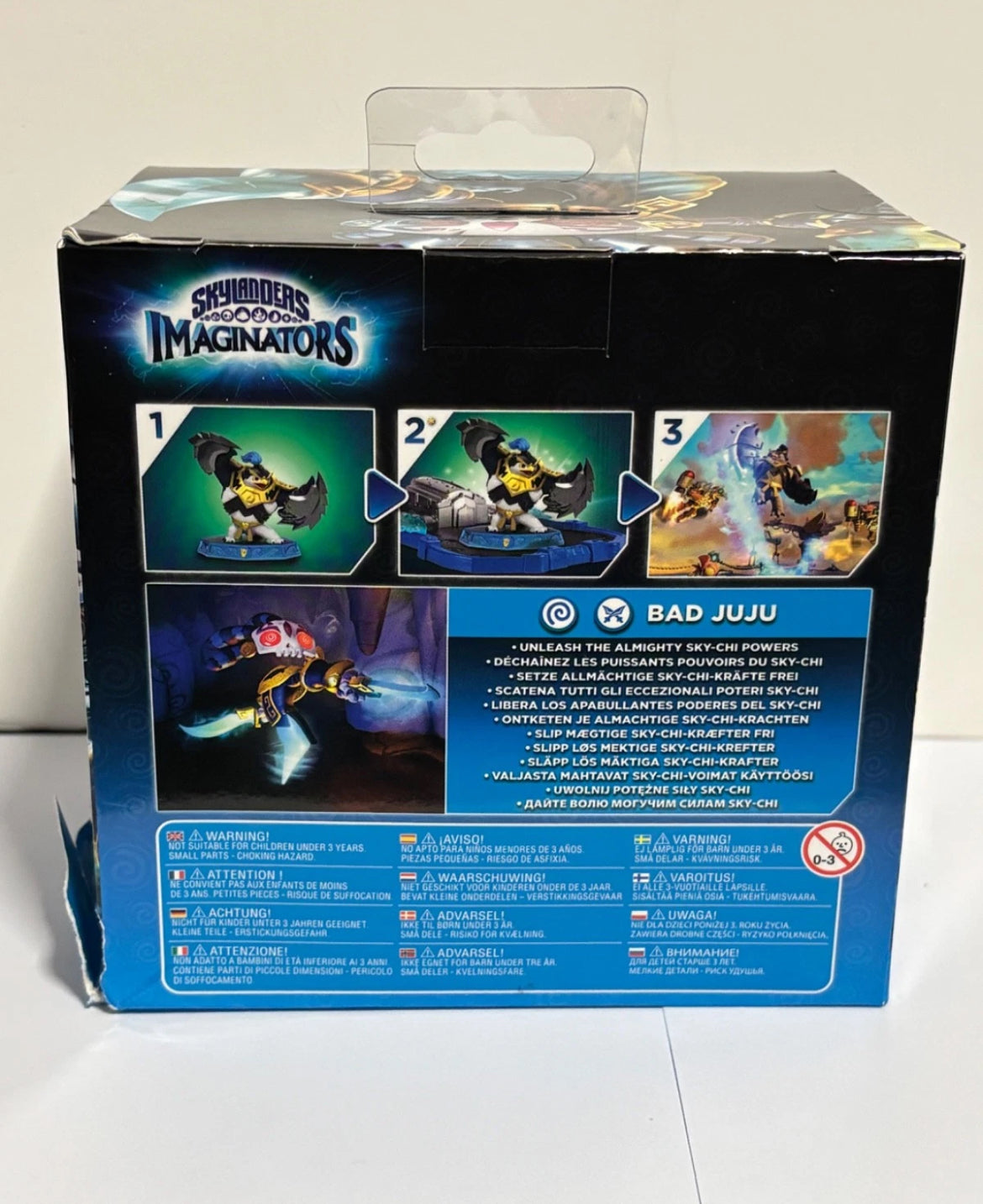 Skylanders Imaginators Villain Sensei Figure Bad Juju Air Element Boxed New