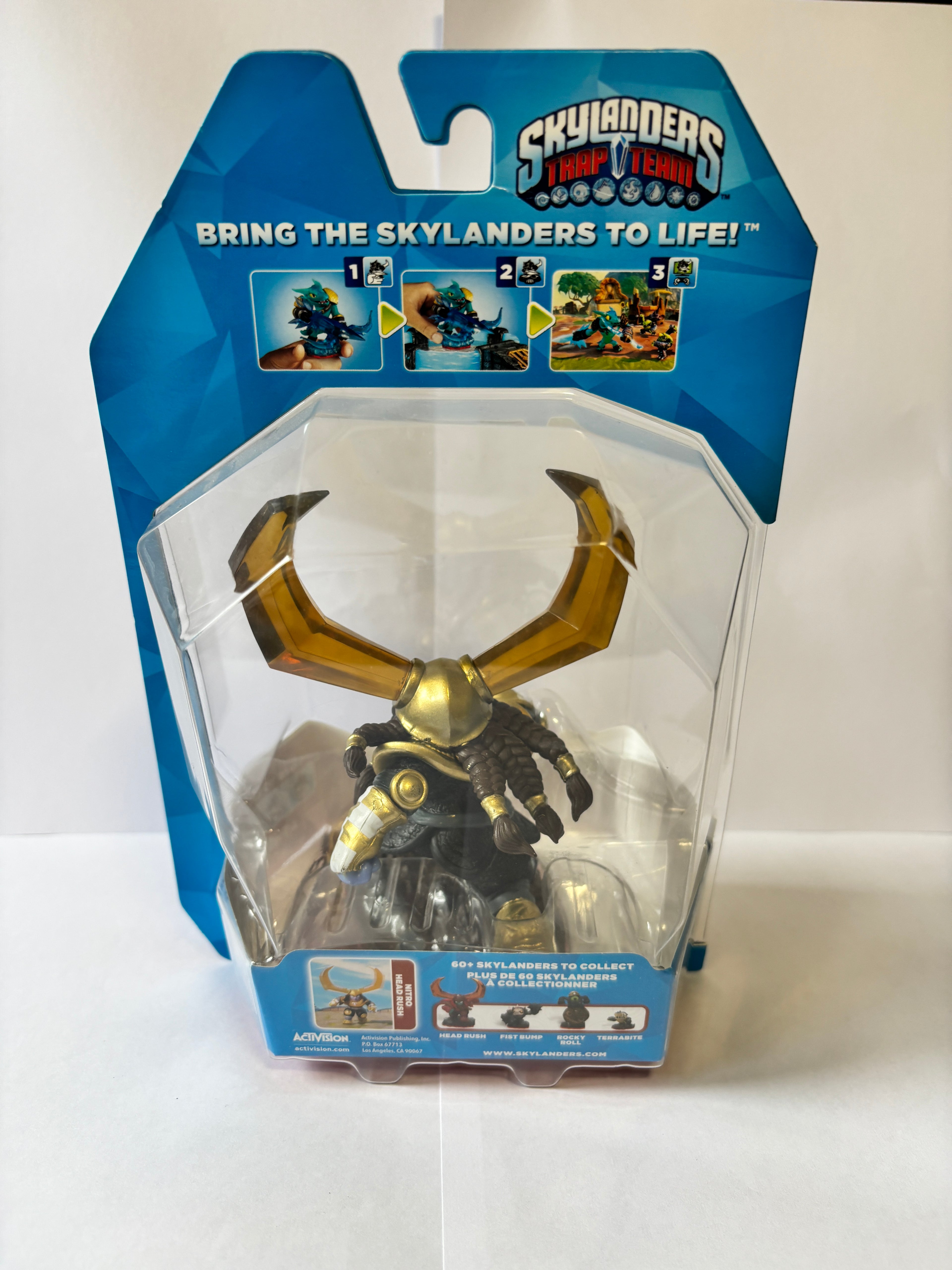 Skylanders Trap Team Nitro Head Rush BNIB