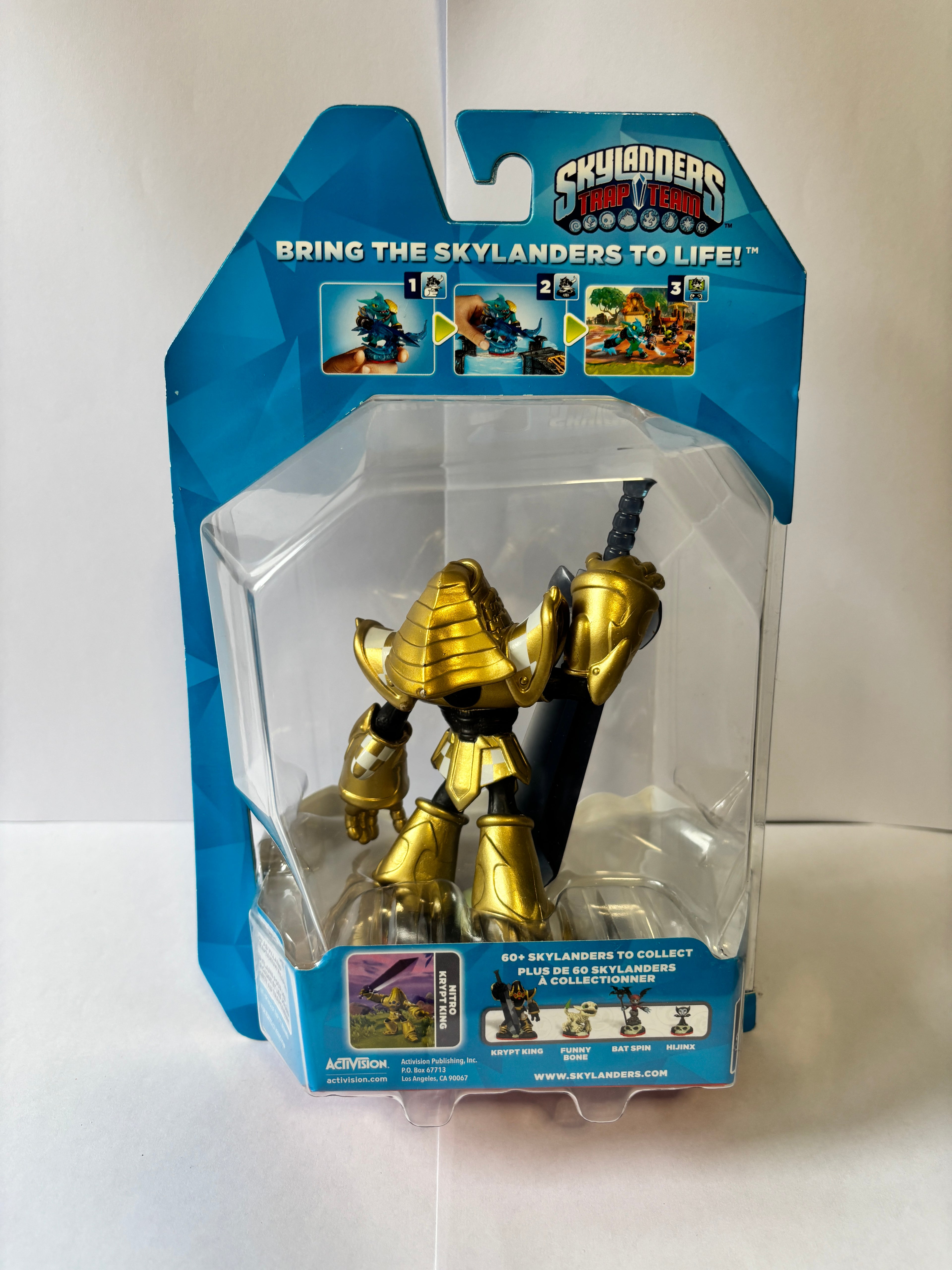 Skylanders Trap Team Nitro Krypt King BNIB