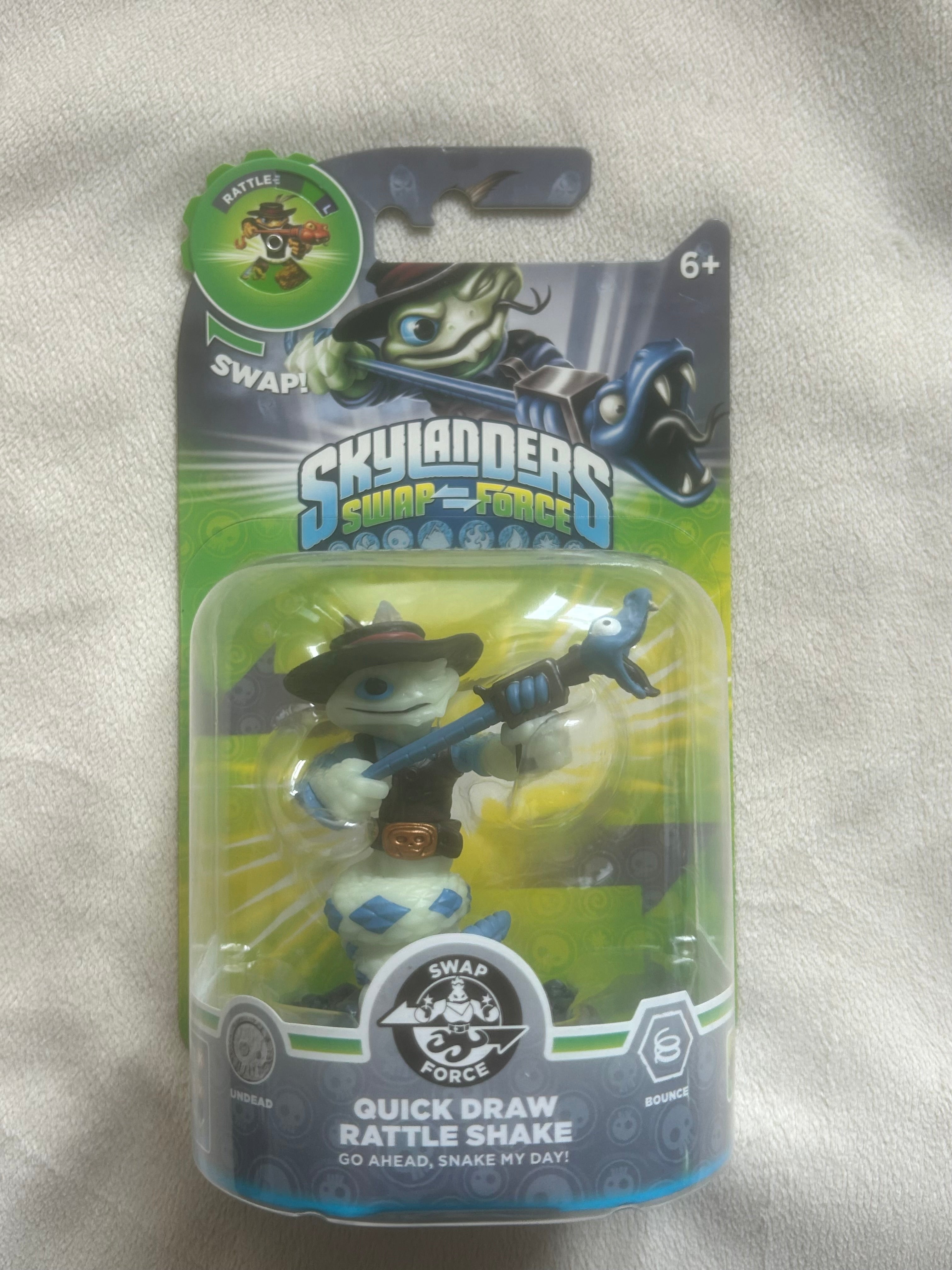 Skylanders Swap Force BNIB Quick Draw Rattle Shake Boxed