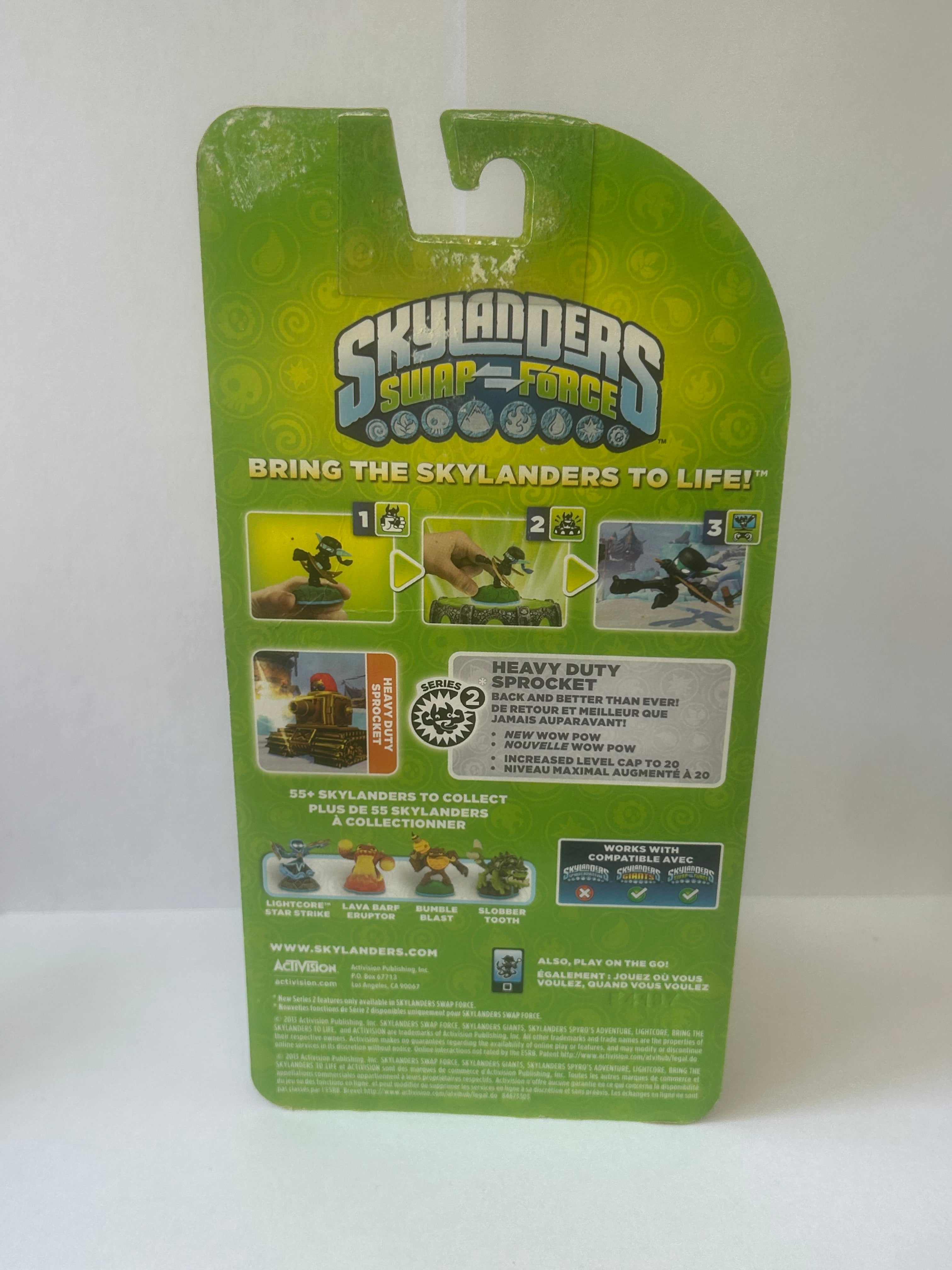 Skylanders Swap Force Metallic Heavy Duty Sprocket New Boxed