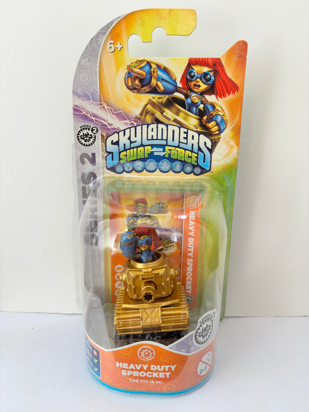 Skylanders Swap Force  Heavy Duty Sprocket New Boxed