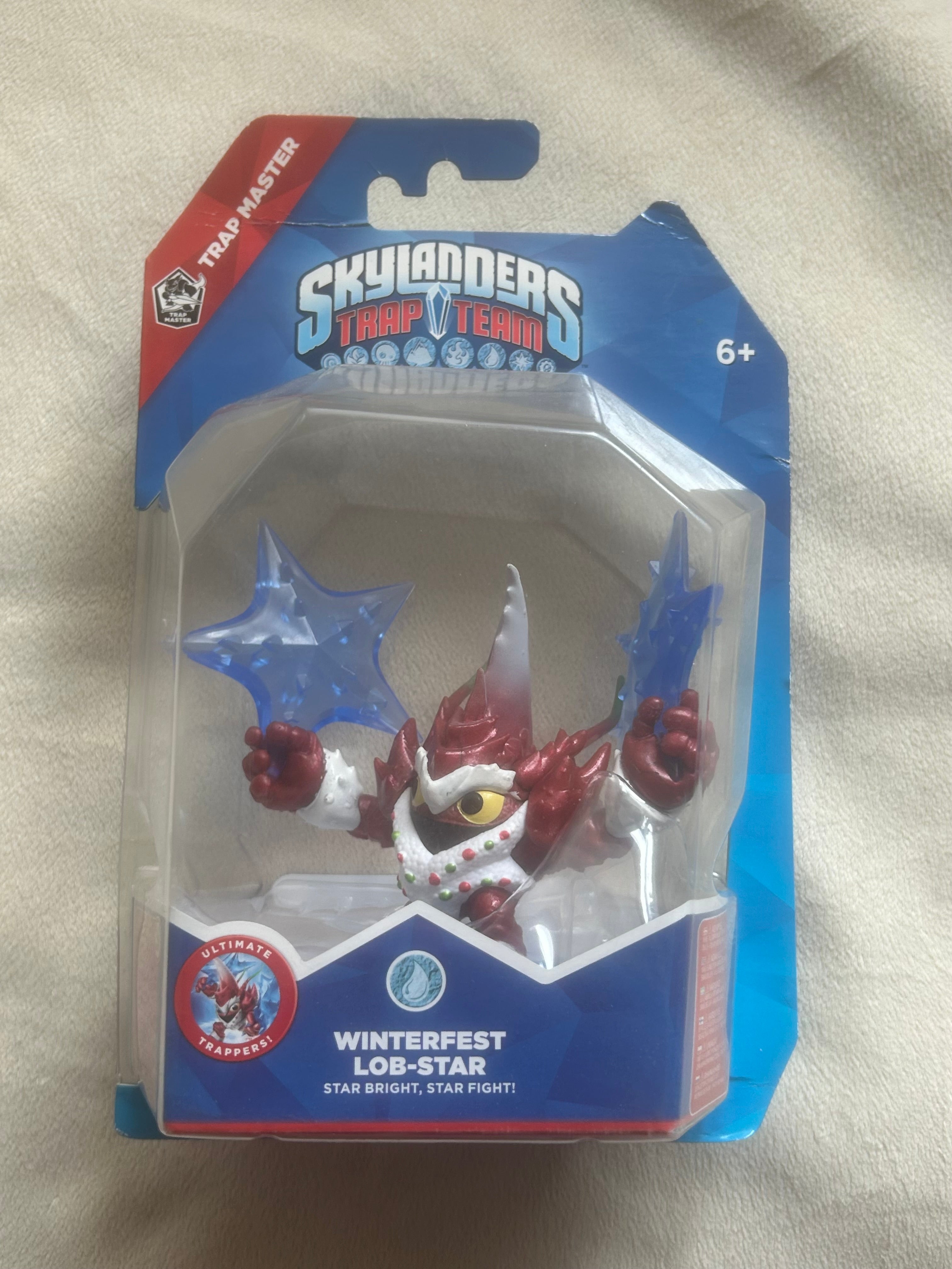 Skylanders Winterfest Lob Star Trap Team Figure New Boxed