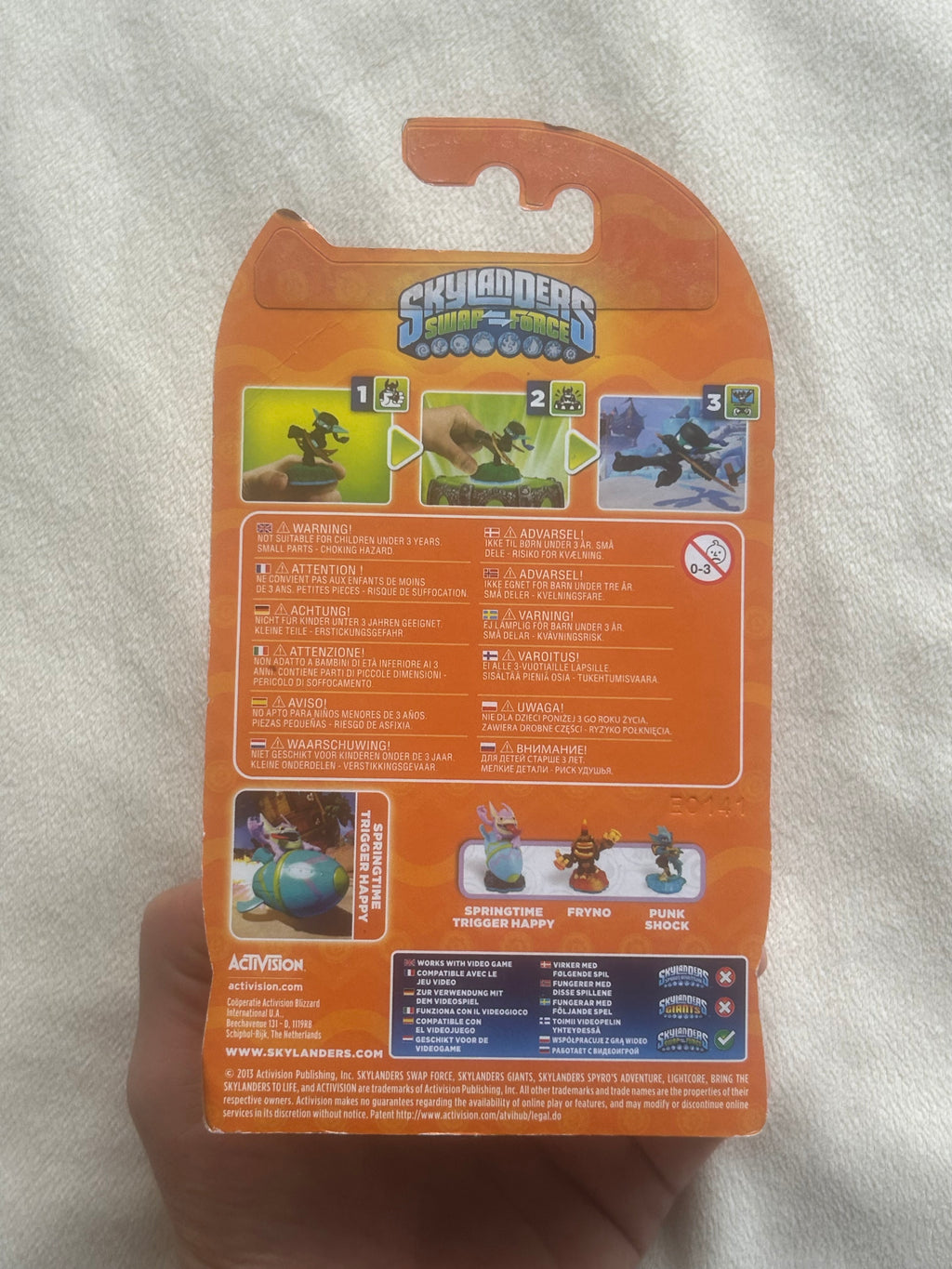 Skylanders Swap Force Springtime Trigger Happy New Boxed