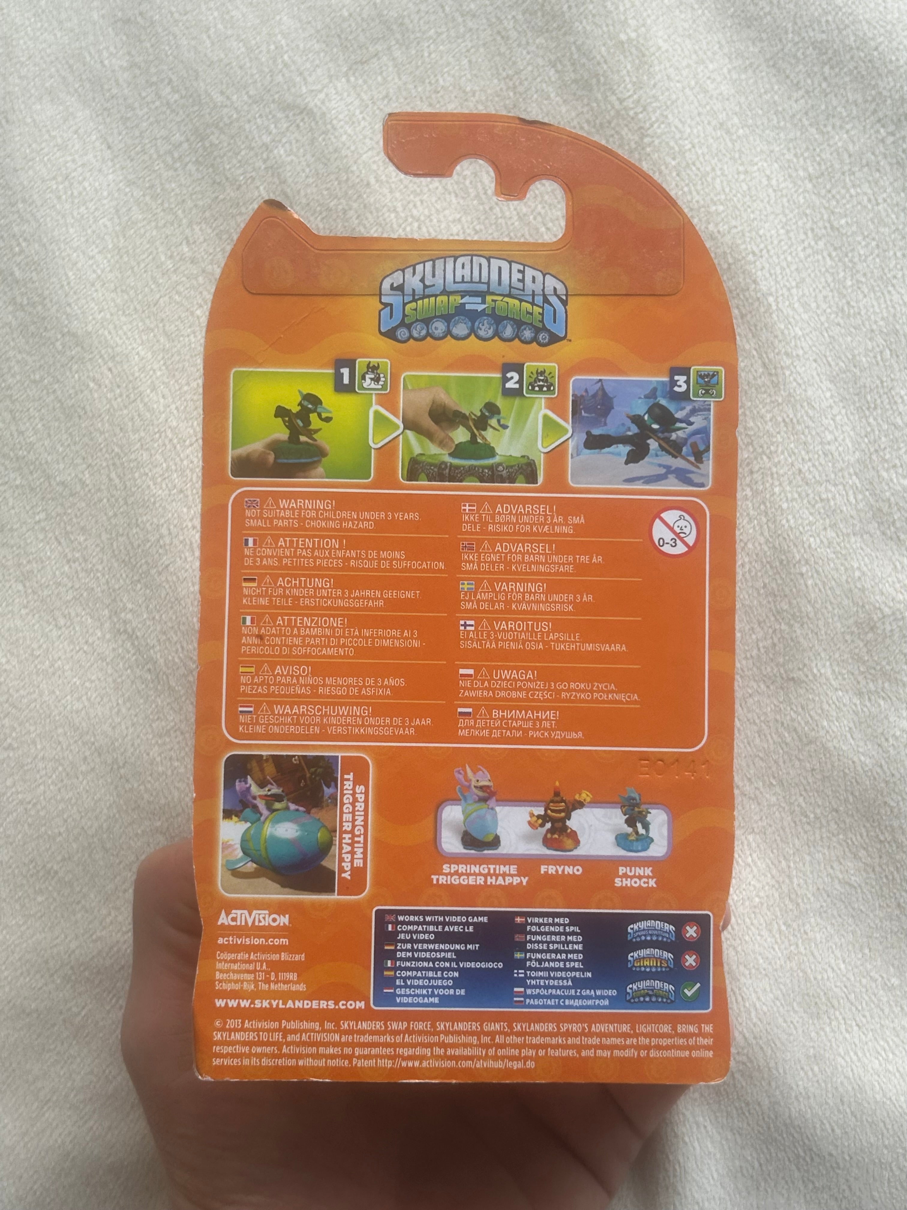 Skylanders Swap Force Springtime Trigger Happy New Boxed