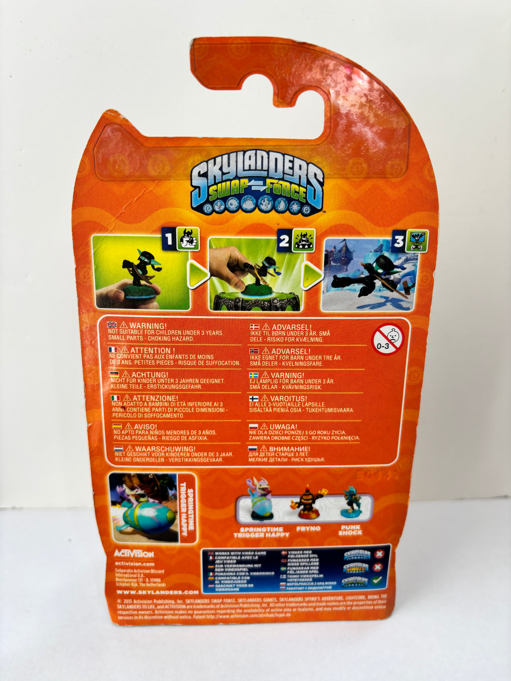 Skylanders Swap Force Springtime Trigger Happy New Boxed