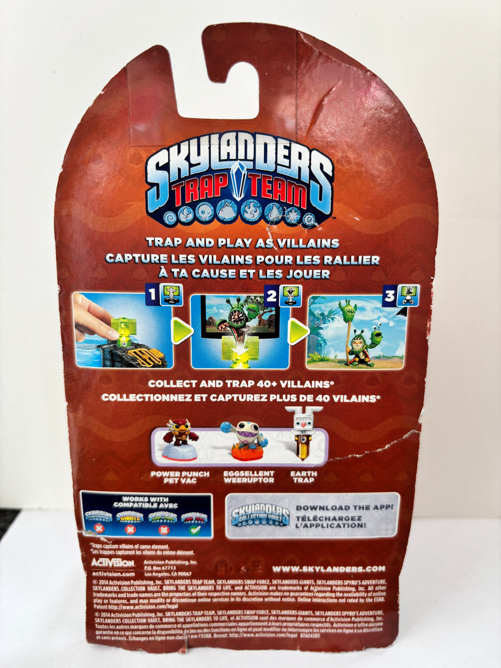 Skylanders Trap Team Earth Trap Bunny Spring Edition Boxed