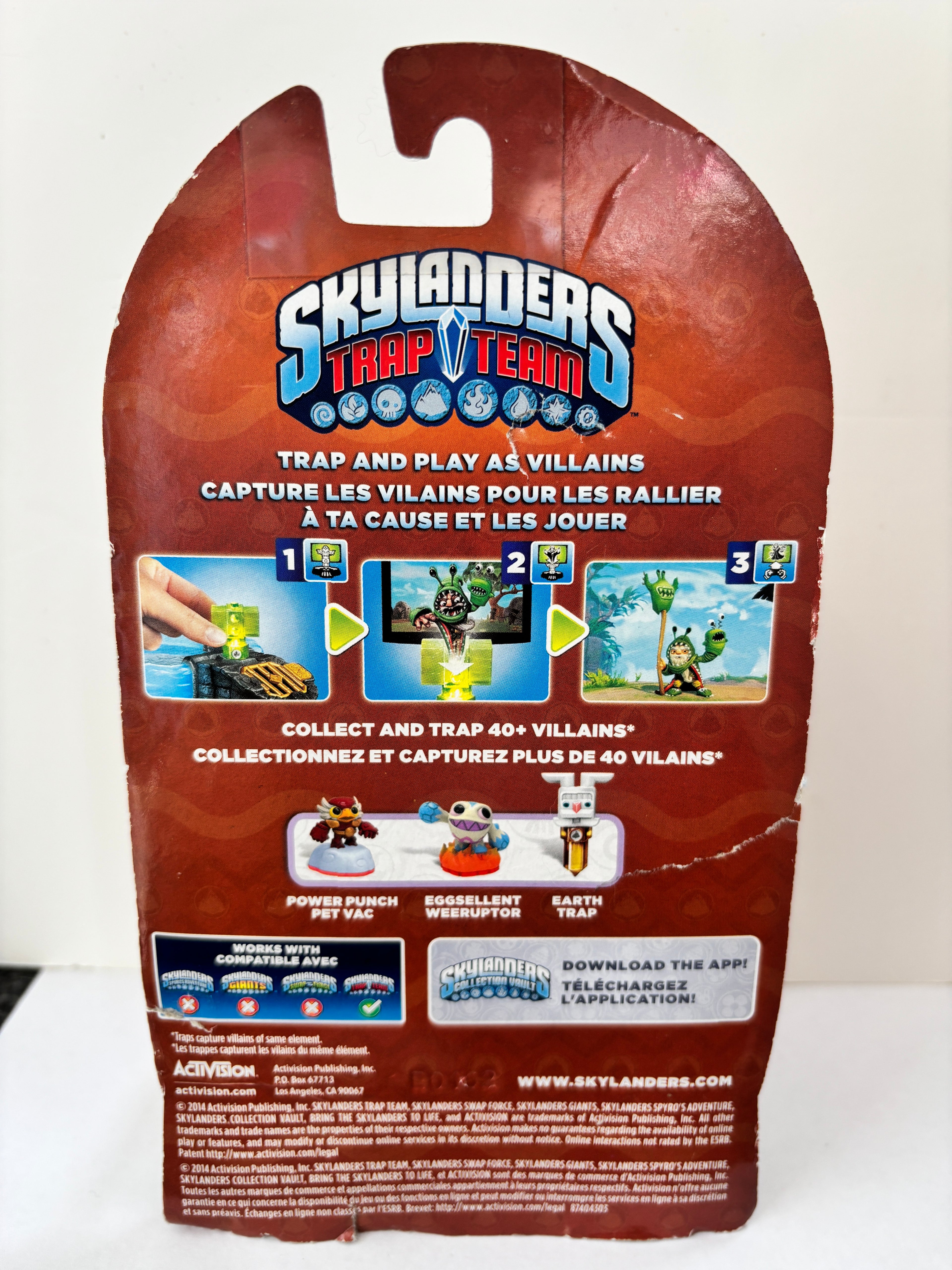 Skylanders Trap Team Earth Trap Bunny Spring Edition Boxed