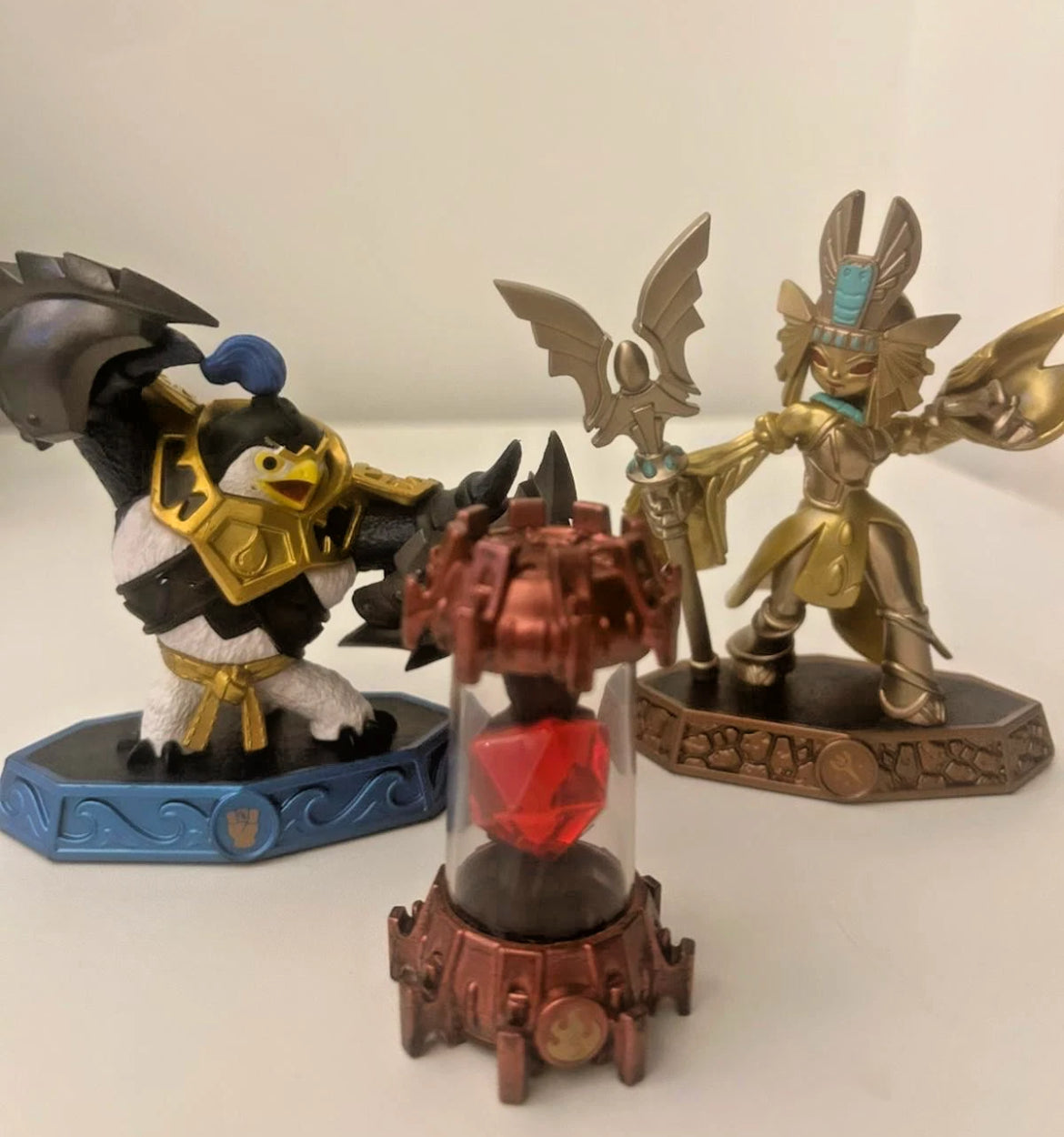 Skylanders Imaginators Figure, Golden Queen, King Pen Fire Reactor Creation