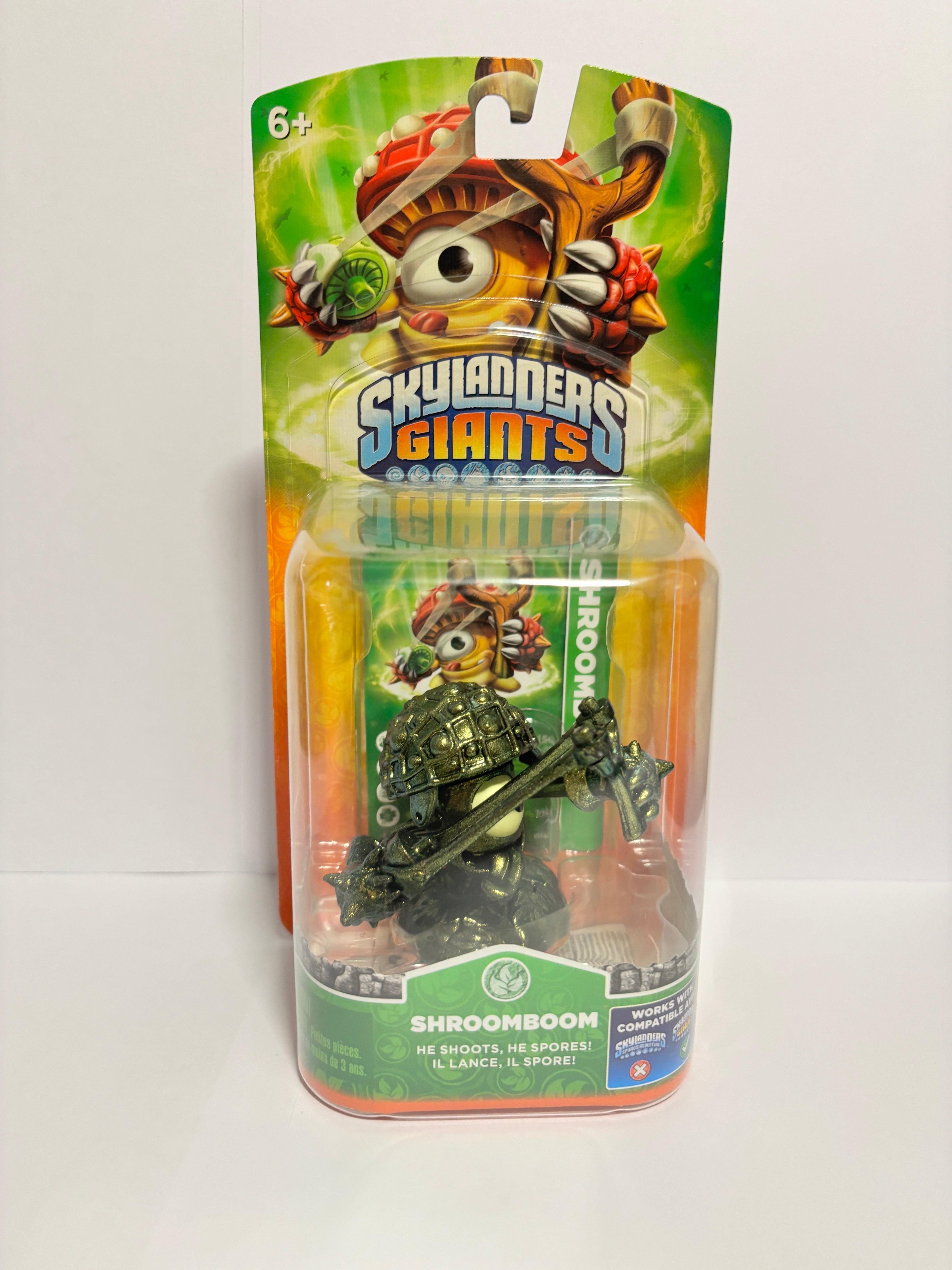 Skylanders Giants Metallic Green Shroom Boom BNIB