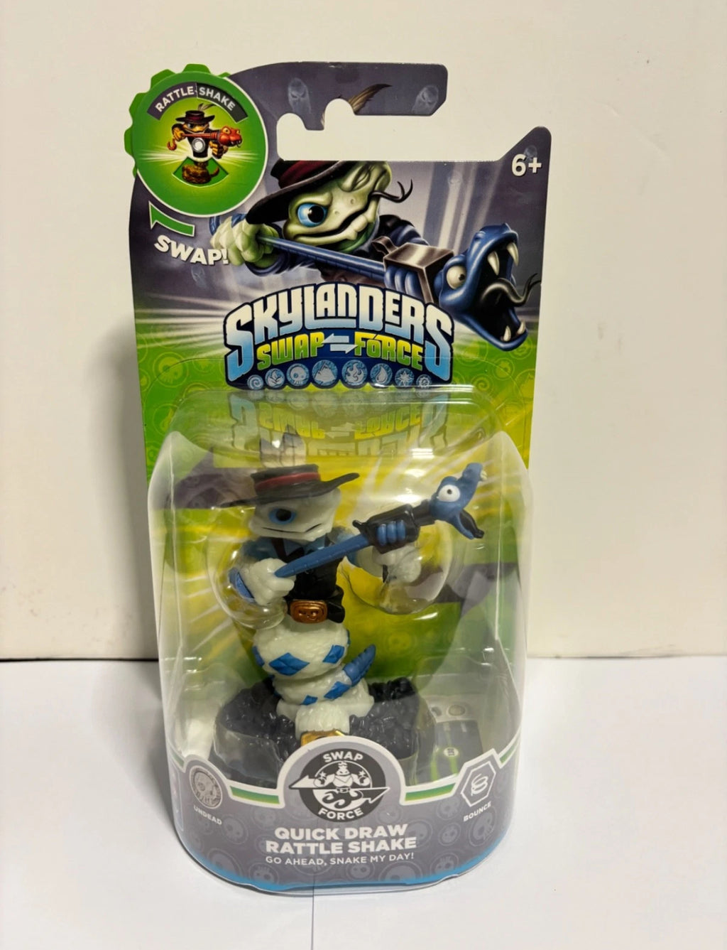 Skylanders Swap Force BNIB Quick Draw Rattle Shake Boxed