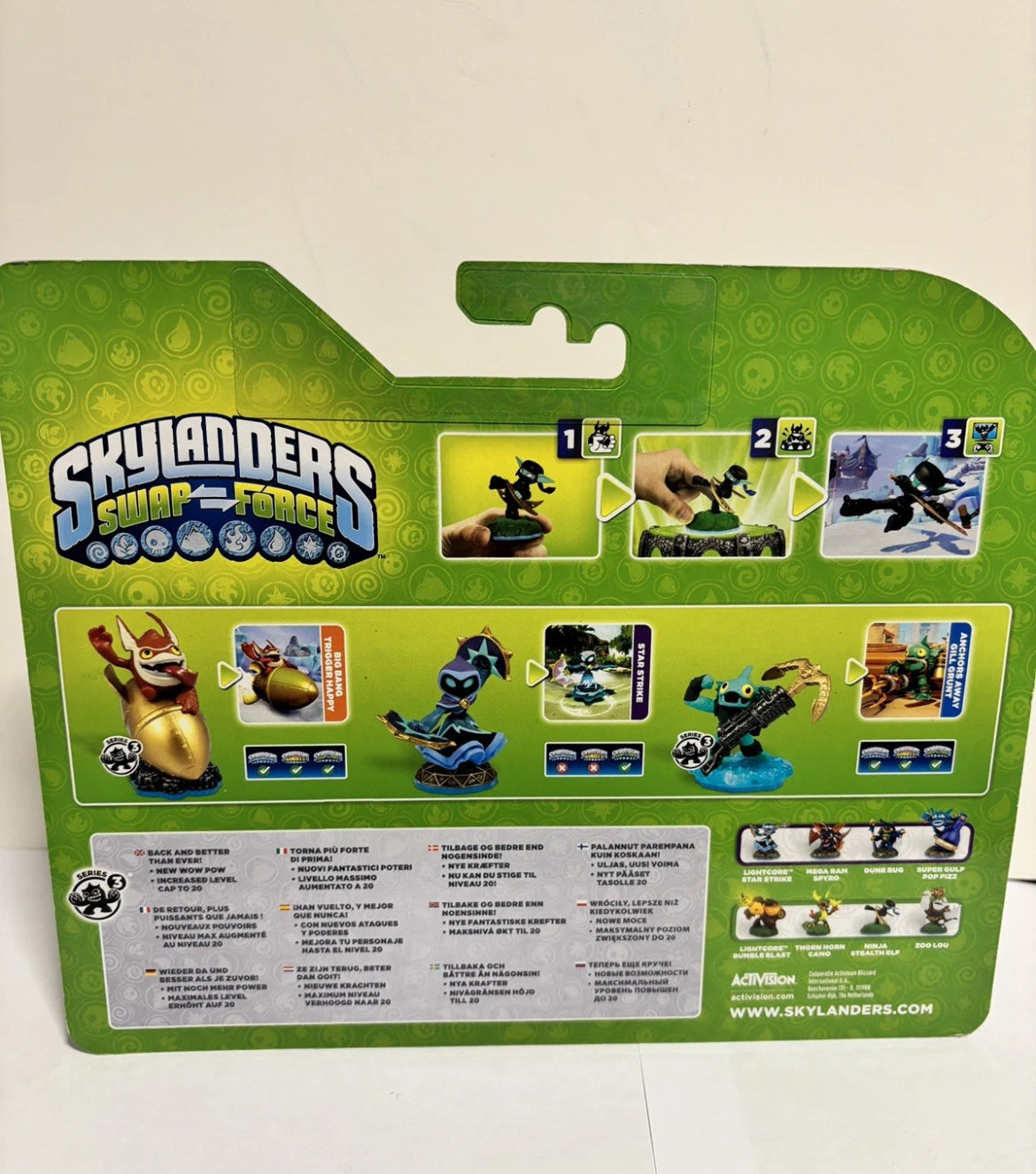 Skylanders Swap Force - Triple Pack - Star Strike, Gill Grunt, Trigger Happy New