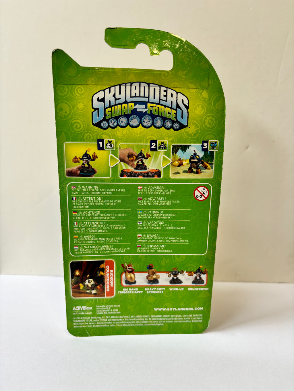 Skylanders Swap Force Kick Off Countdown New Boxed