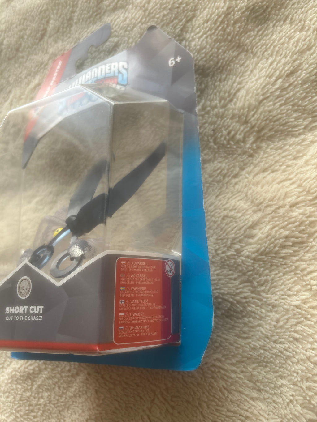 Skylanders Trap Team Rare Crystal Clear Short cut Chase Varient BNIB