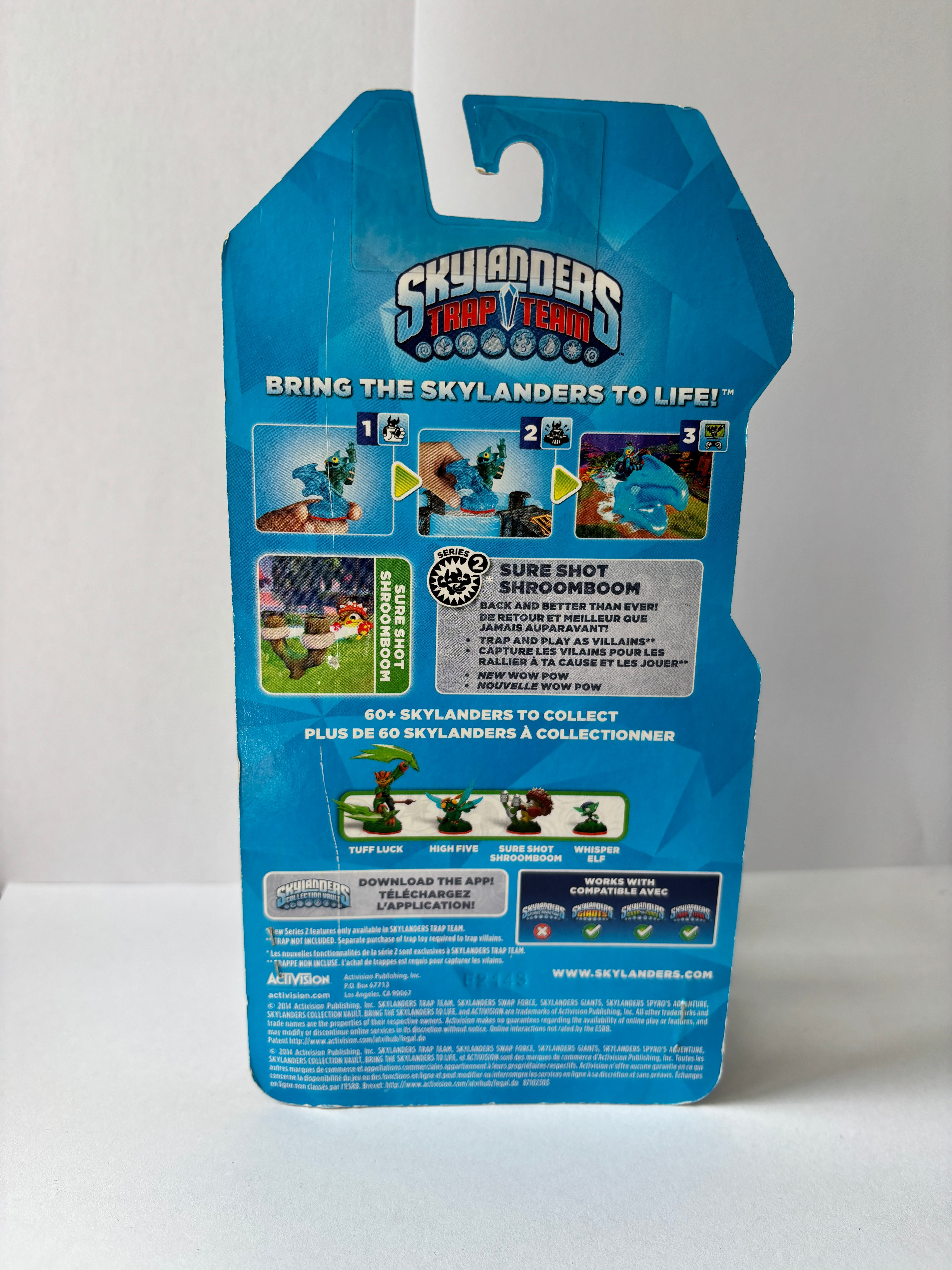 Skylanders Trap Team Sure shot Shroomboom New Boxed