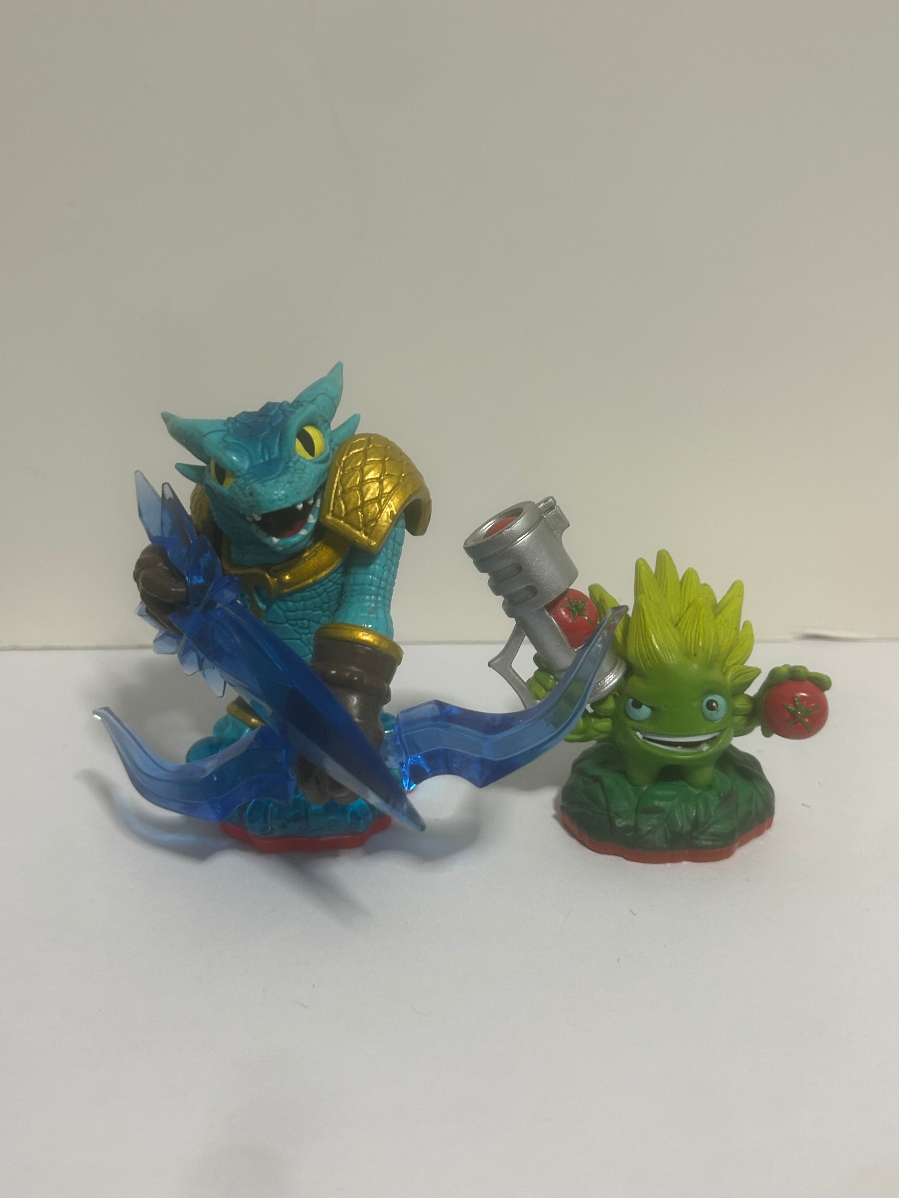 Skylanders Food Fight & Snapshot Trap Team Figures