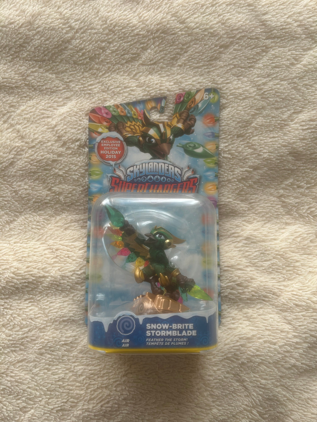 Skylanders Superchargers Rare Snow-Brite Stormblade Exclusive Employees Only Edition Chase Variant BNIB