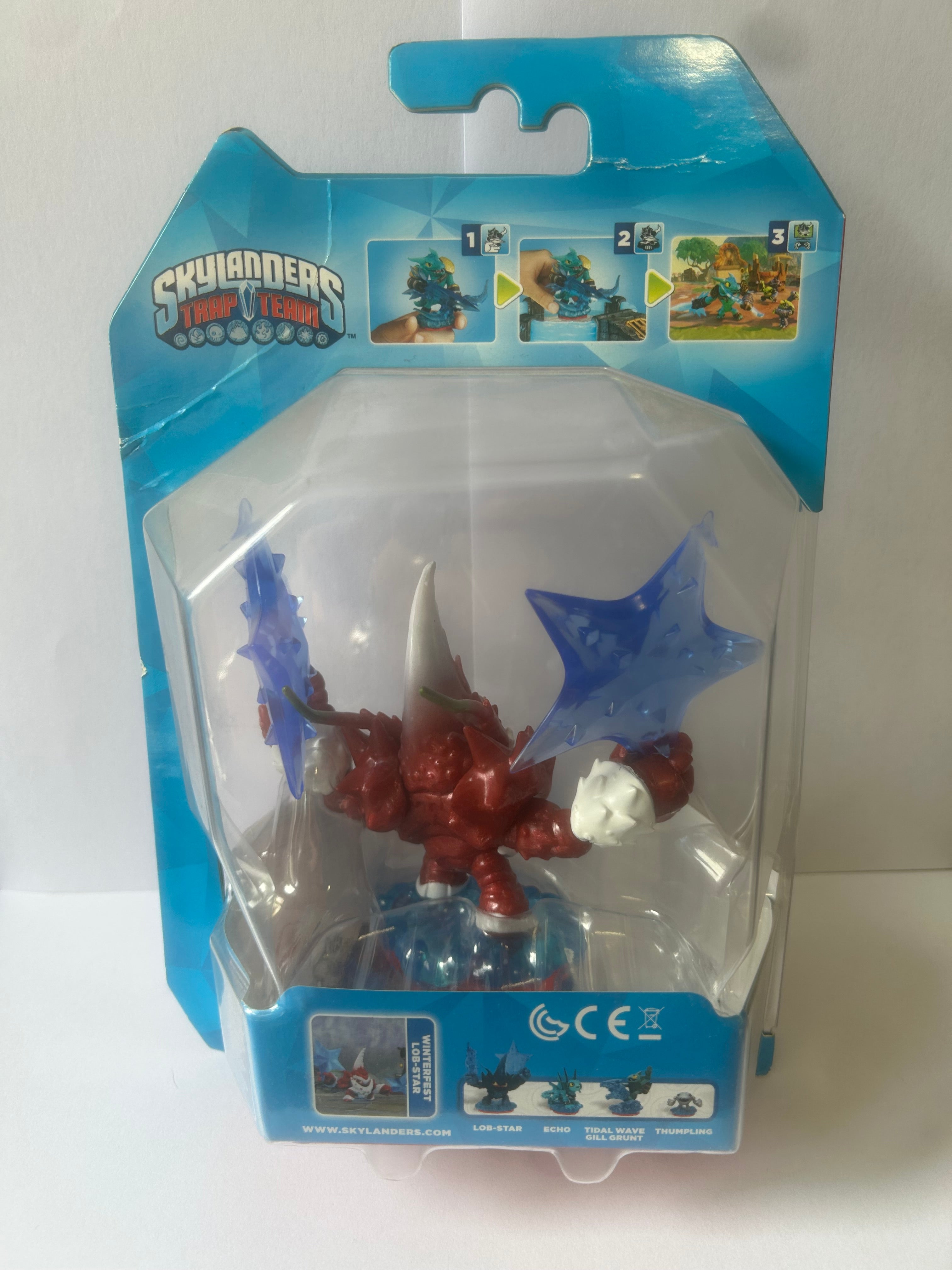 Skylanders Winterfest Lob Star Trap Team Figure New Boxed
