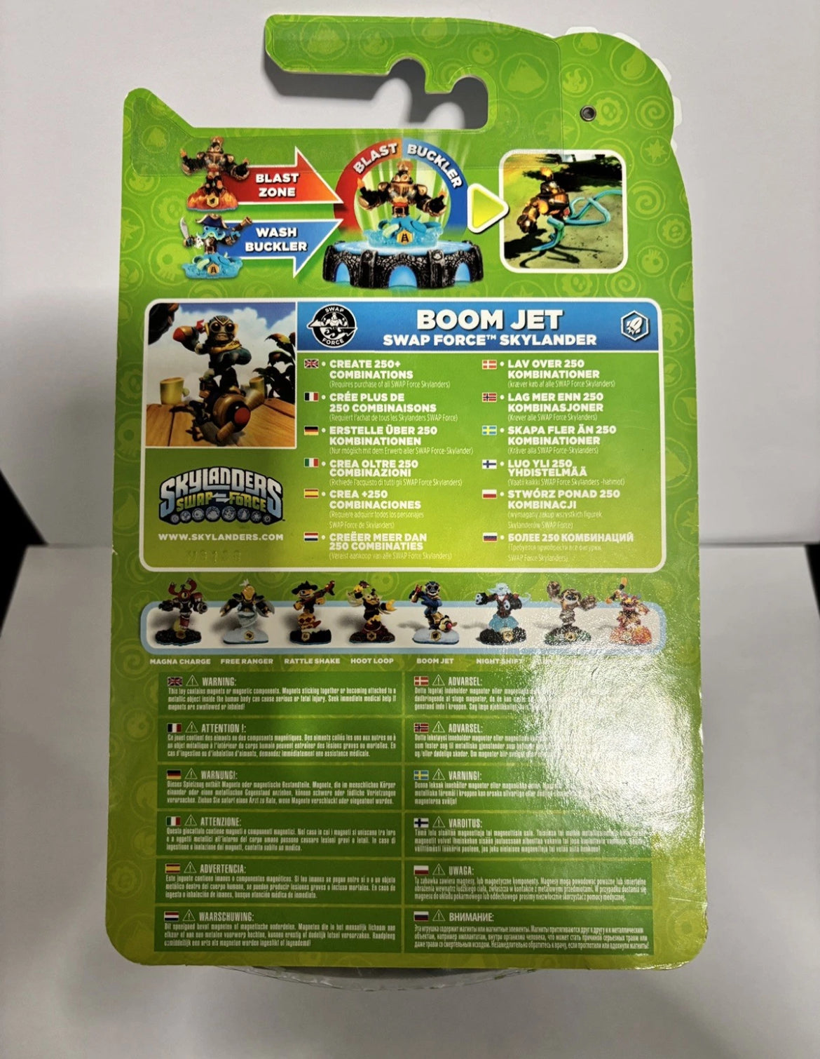 Skylanders Swap Force Boom Jet Figure Boxed