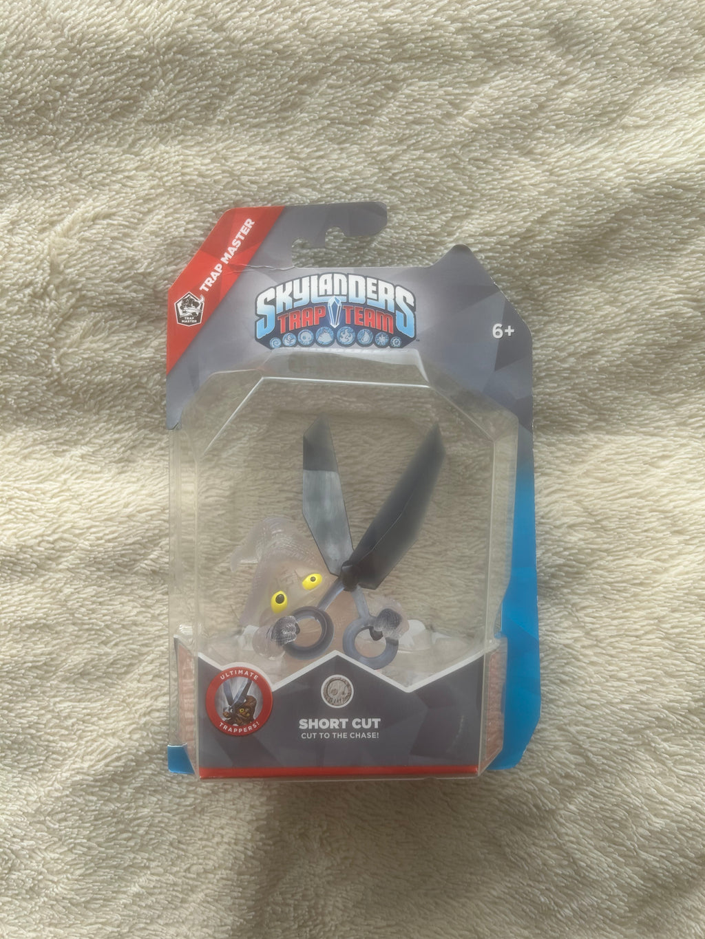 Skylanders Trap Team Rare Crystal Clear Short cut Chase Varient BNIB