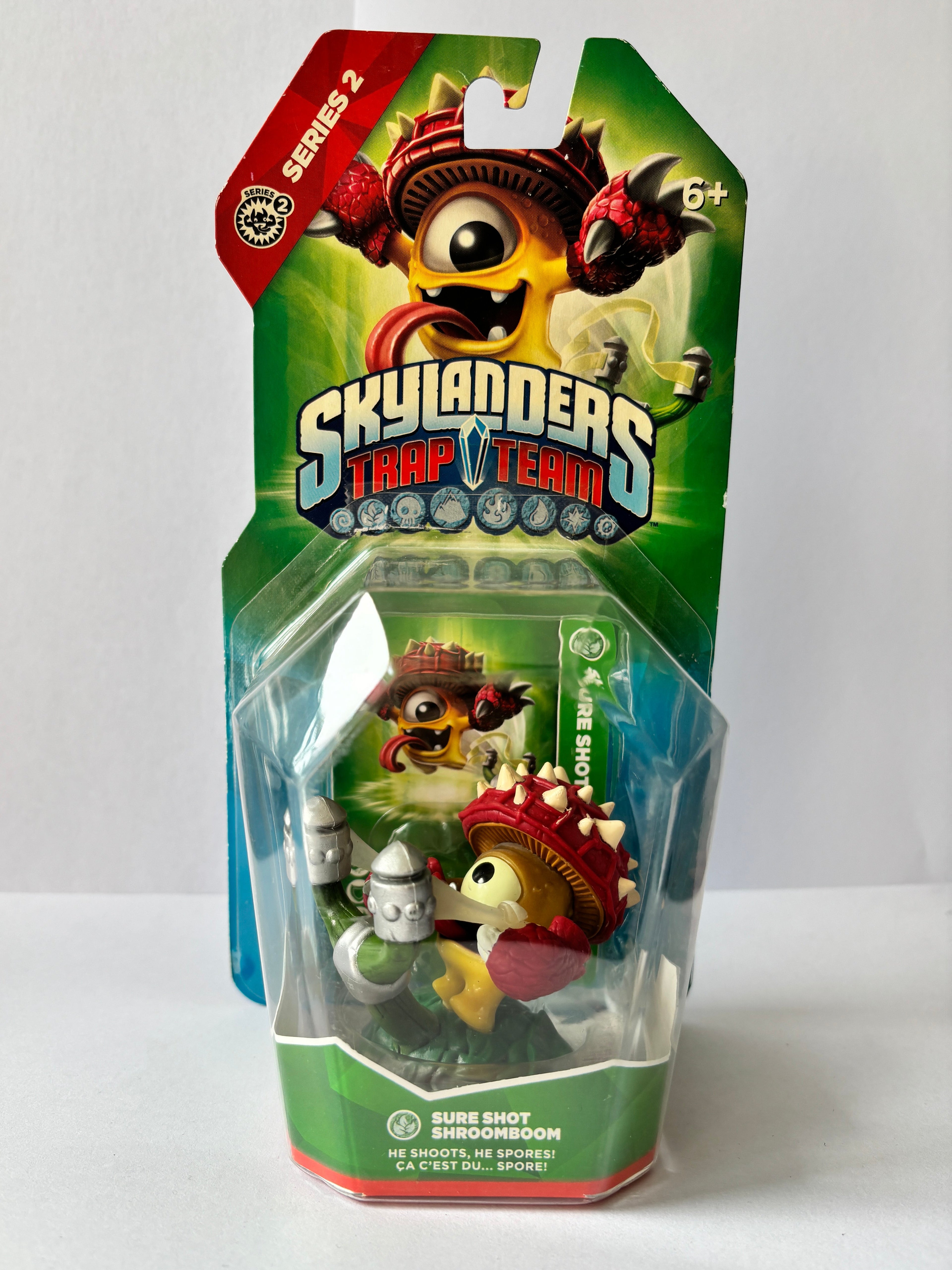 Skylanders Trap Team Sure shot Shroomboom New Boxed
