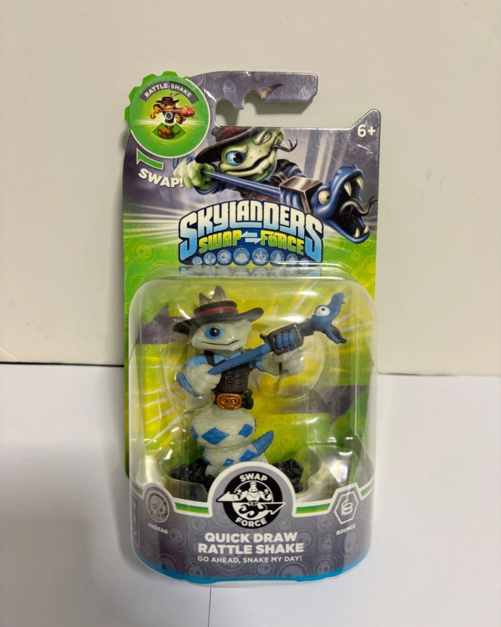 Skylanders Swap Force BNIB Quick Draw Rattle Shake Boxed