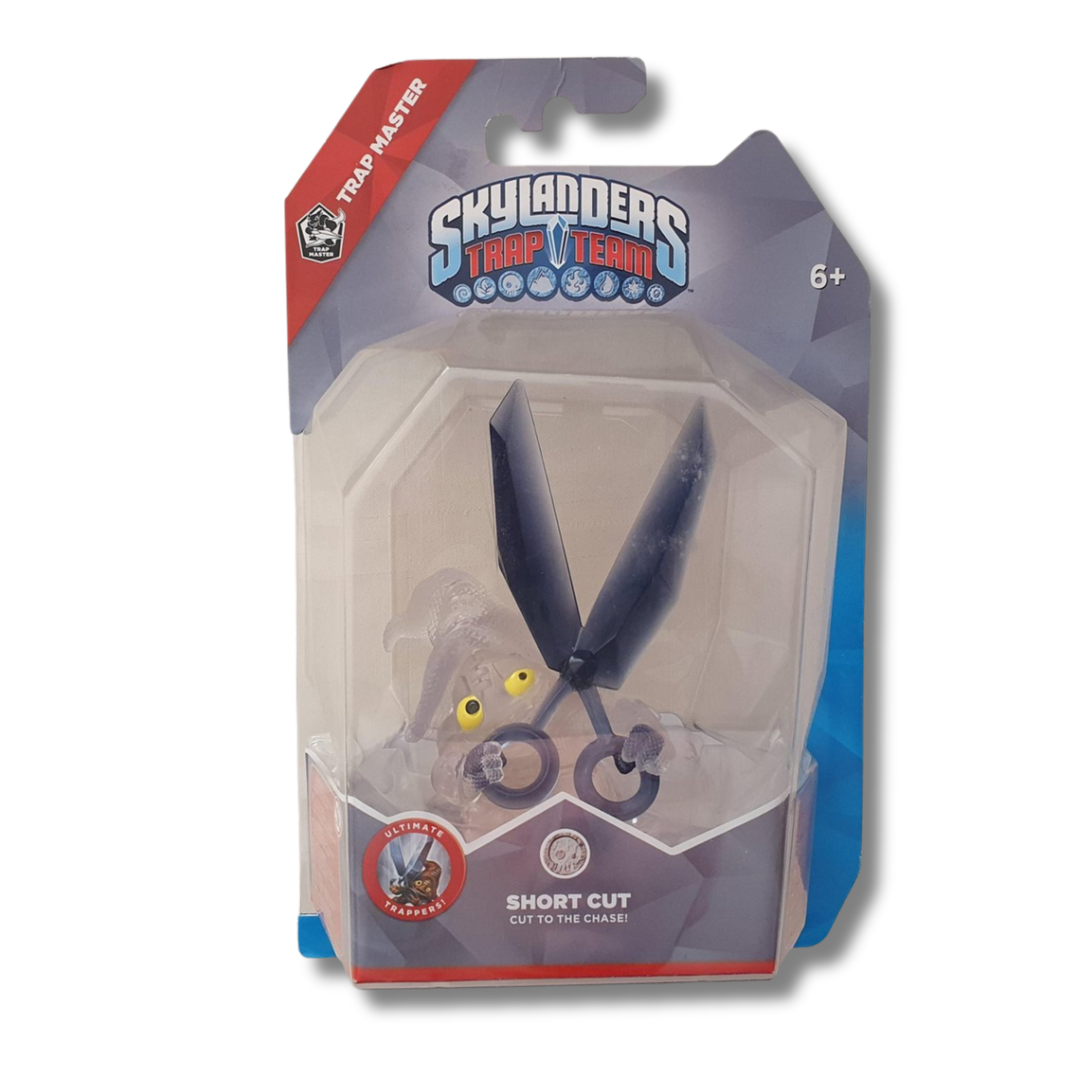 Skylanders Trap Team Rare Crystal Clear Short cut Chase Varient BNIB