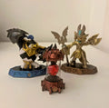 Skylanders Imaginators Figure, Golden Queen, King Pen Fire Reactor Creation